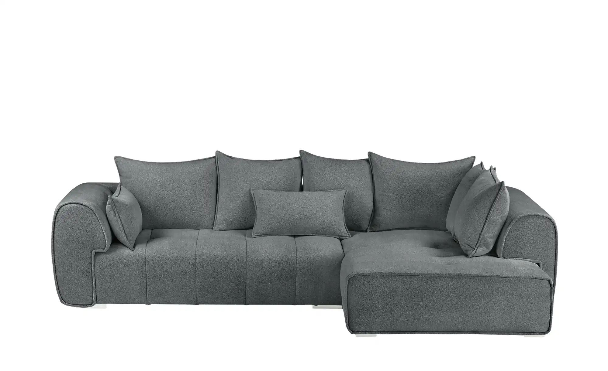 uno Ecksofa beidseitig montierbar London ¦ grau ¦ Maße (cm): B: 320 H: 72 T günstig online kaufen