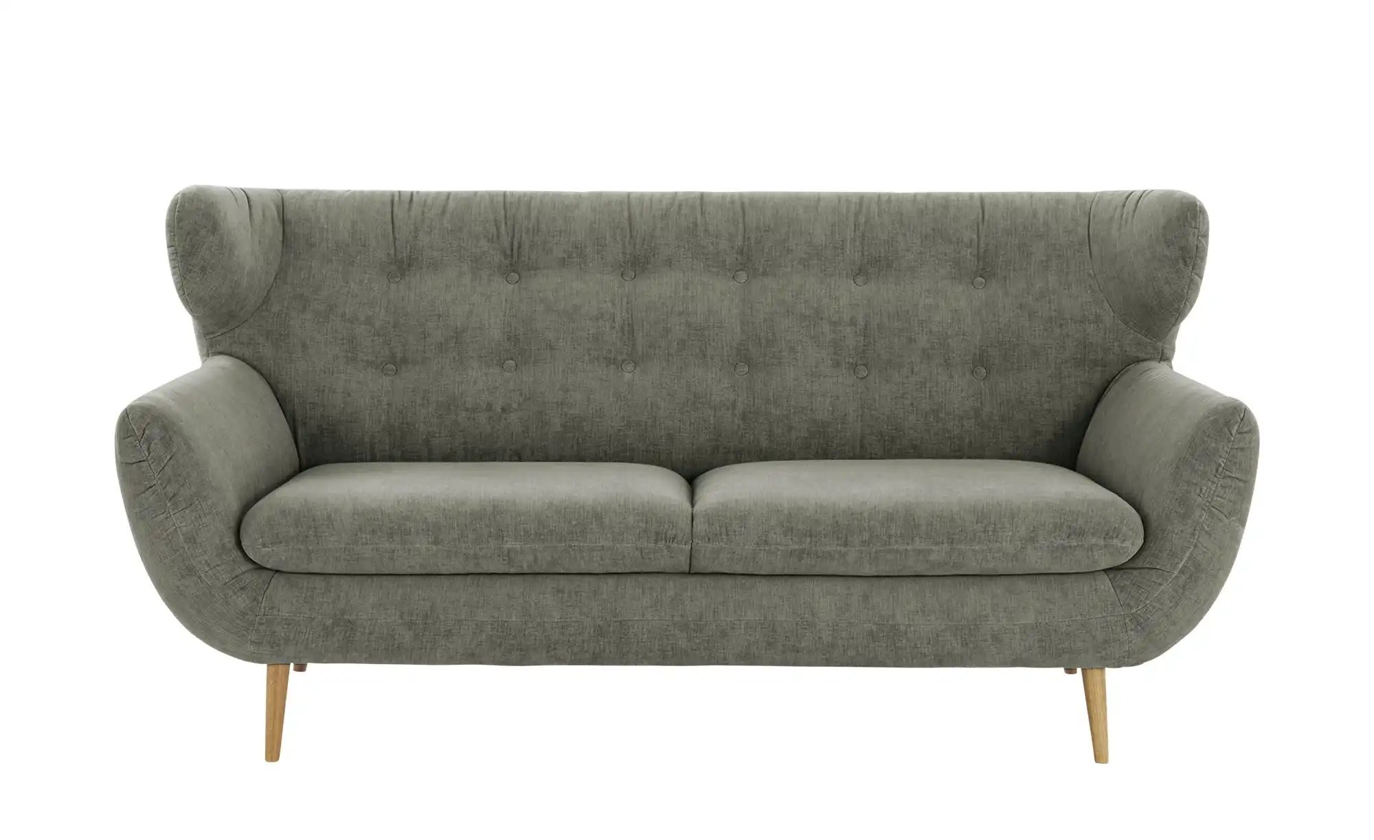 finya Sofa, 2,5-sitzig   Sortland ¦ grün ¦ Maße (cm): B: 200 H: 94 T: 95 Po günstig online kaufen