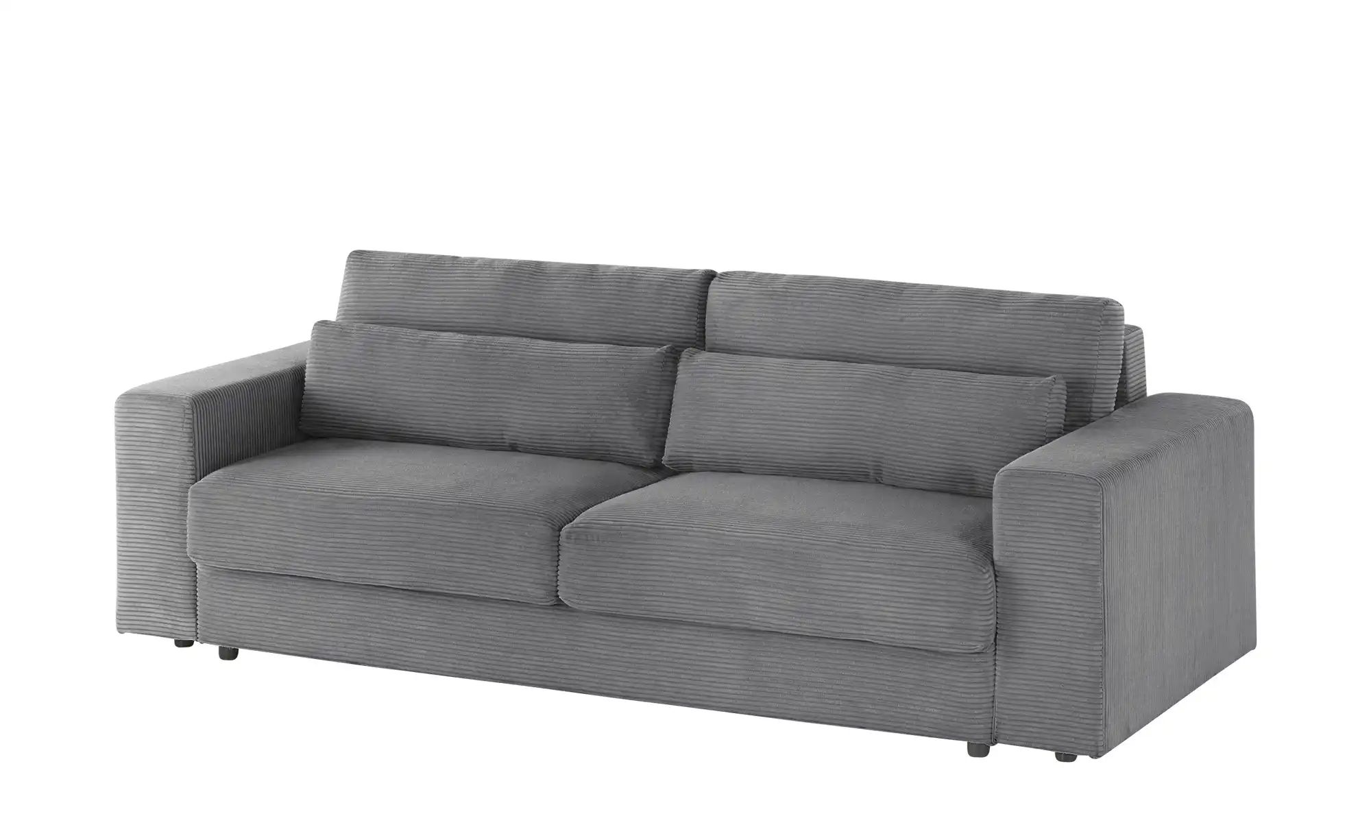 Thumbnail - Big Sofa mit Schlaffunktion  Branna ¦ grau ¦ Maße (cm): B: 250 H: 101 T: 105.0 Polstermöbel > Sofas > 2-Sitzer - Höffner