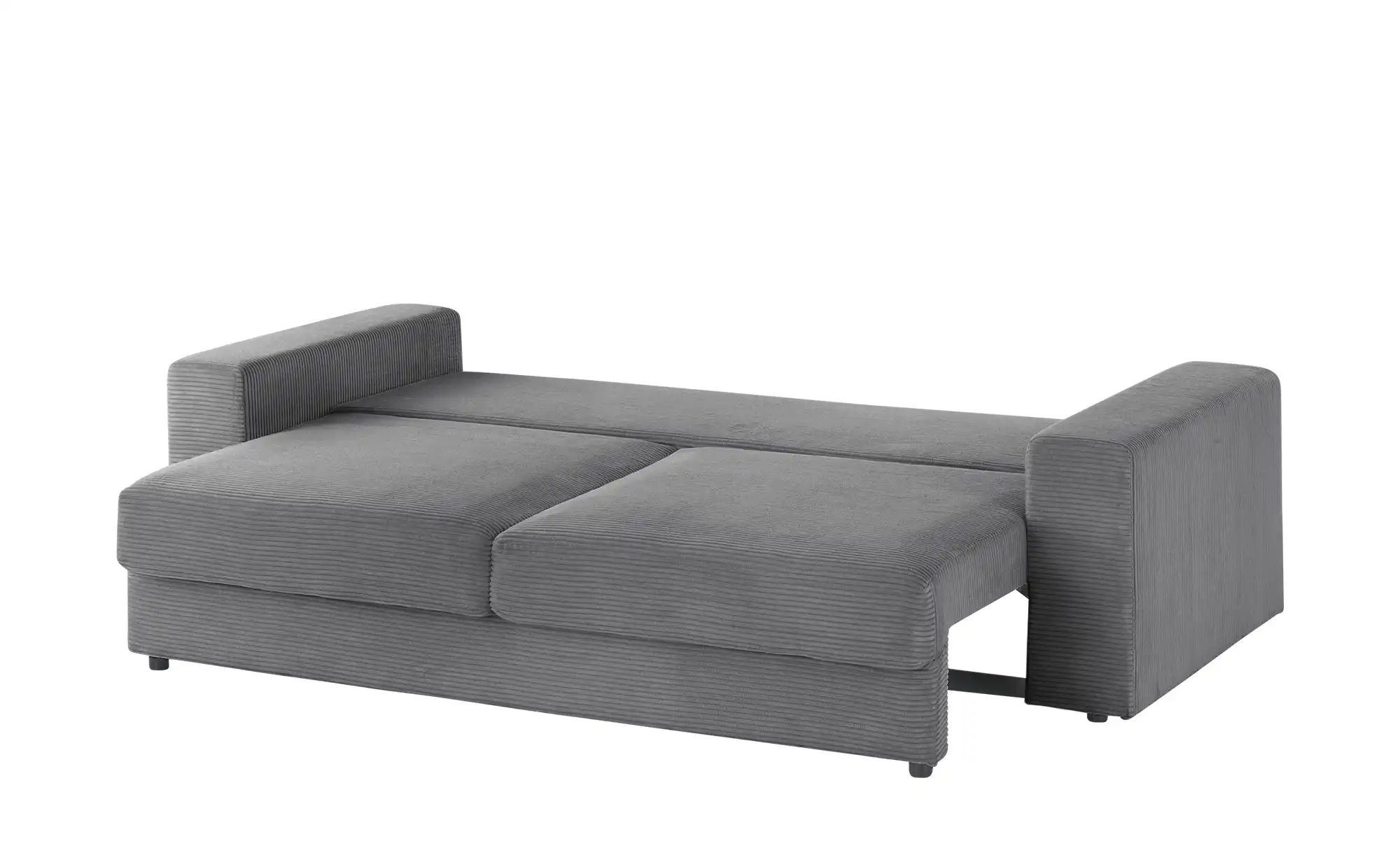 Thumbnail - Big Sofa mit Schlaffunktion  Branna ¦ grau ¦ Maße (cm): B: 250 H: 101 T: 105.0 Polstermöbel > Sofas > 2-Sitzer - Höffner