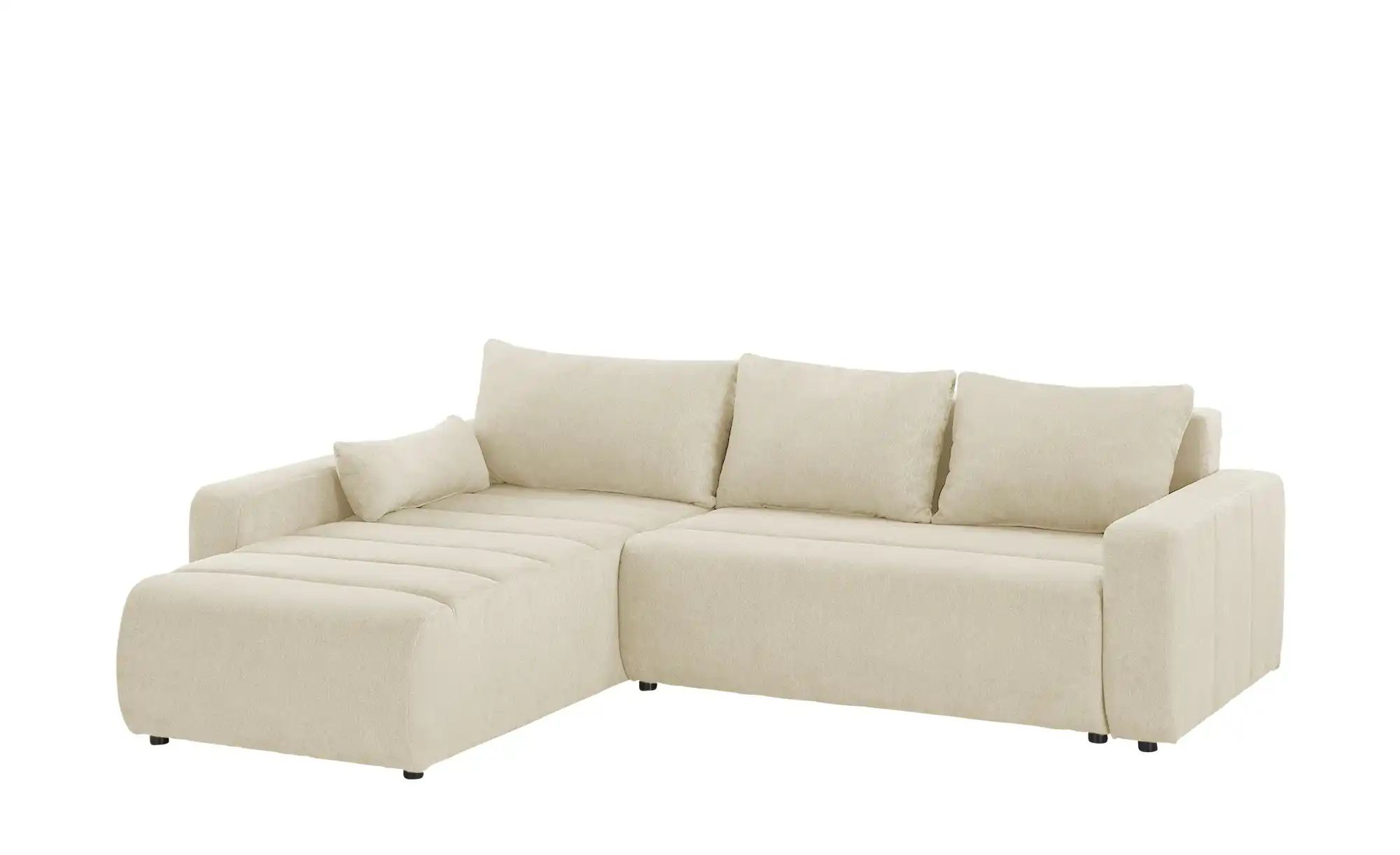 smart Ecksofa  Fania ¦ beige ¦ Maße (cm): B: 257 H: 72 T: 208 Polstermöbel günstig online kaufen