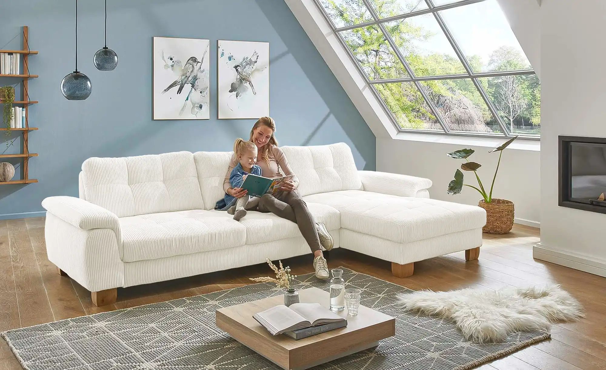meinSofa Ecksofa Cord Suna Möbel Höffner
