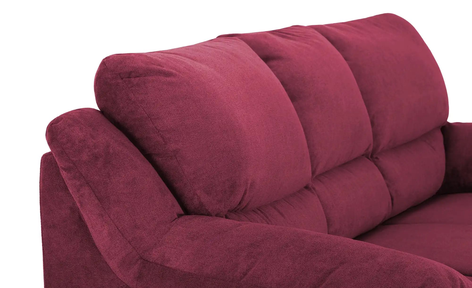 uno Sofa 3-sitzig aus Mikrofaser Nebolo ¦ rot ¦ Maße (cm): B: 209 H: 97 T: günstig online kaufen