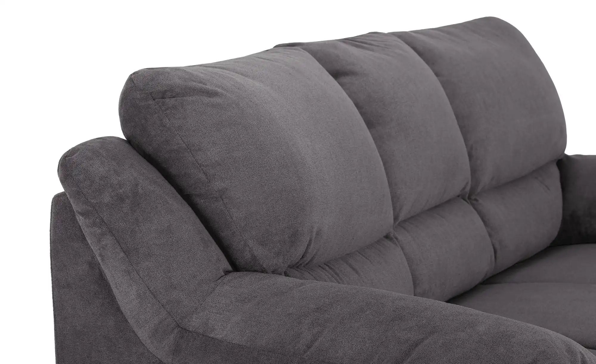 Thumbnail - uno Sofa 3-sitzig aus Mikrofaser Nebolo ¦ grau ¦ Maße (cm): B: 209 H: 97 T: 100.0 Polstermöbel > Sofas > 3-Sitzer - Höff...