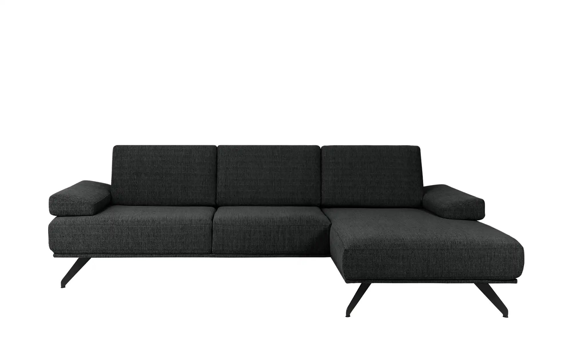 SOHO Ecksofa  Gemma ¦ schwarz ¦ Maße (cm): B: 282 H: 84 T: 166 Polstermöbel günstig online kaufen