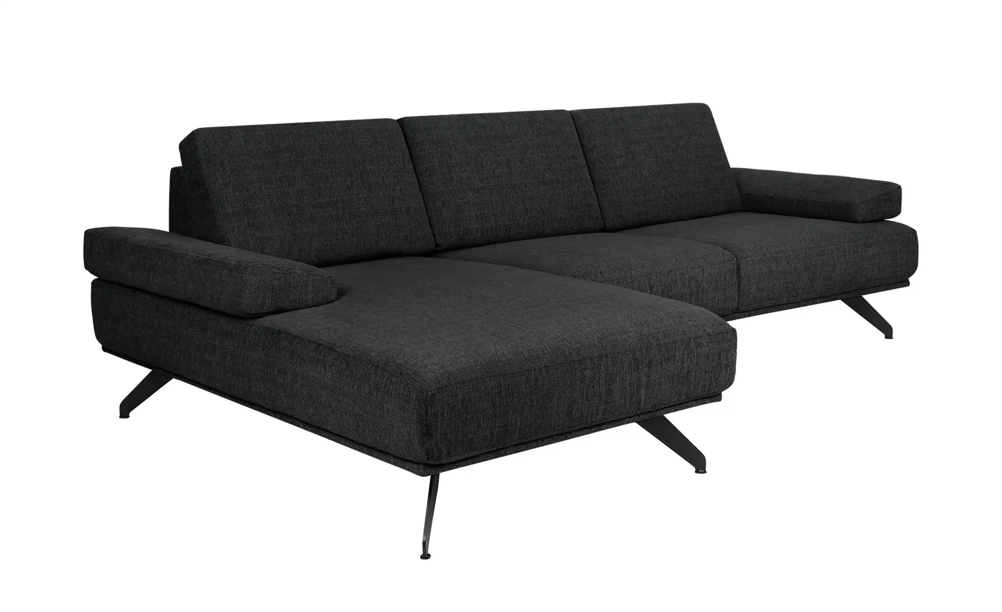 SOHO Ecksofa  Gemma ¦ schwarz ¦ Maße (cm): B: 282 H: 84 T: 166 Polstermöbel günstig online kaufen