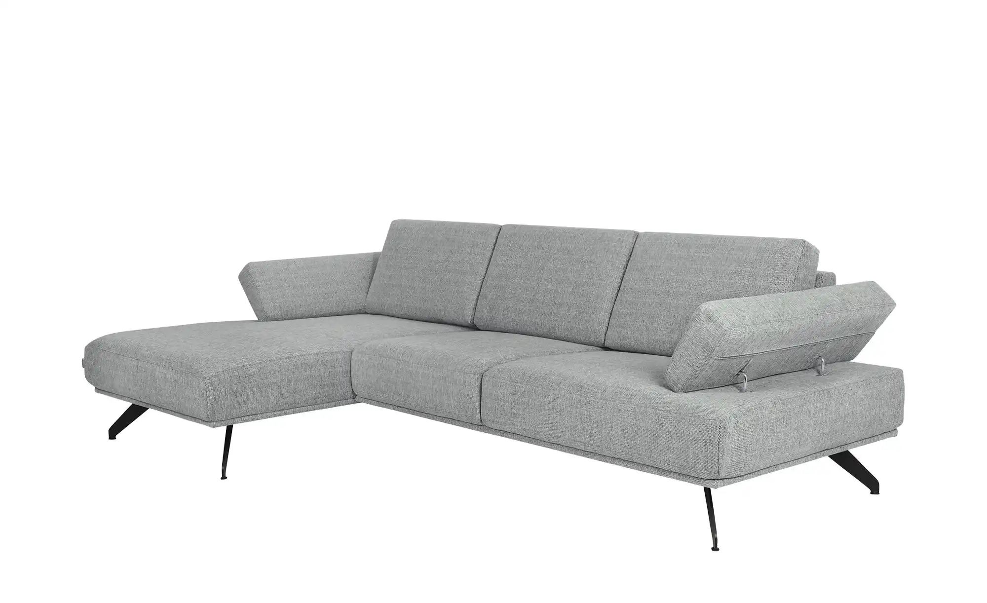 Thumbnail - SOHO Ecksofa  Gemma ¦ grau ¦ Maße (cm): B: 282 H: 84 T: 166.0 Polstermöbel > Sofas > 3-Sitzer - Höffner