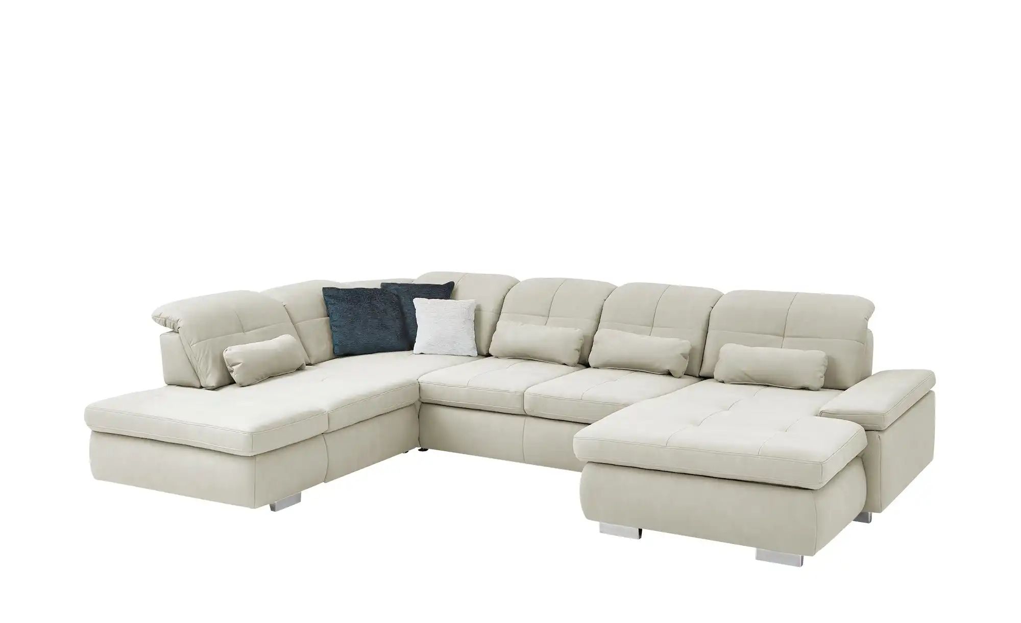 Thumbnail - Lounge Collection Wohnlandschaft aus Mikrofaser Affair ¦ weiß ¦ Maße (cm): B: 371 H: 100 T: 260.0 Polstermöbel > Sofas >...