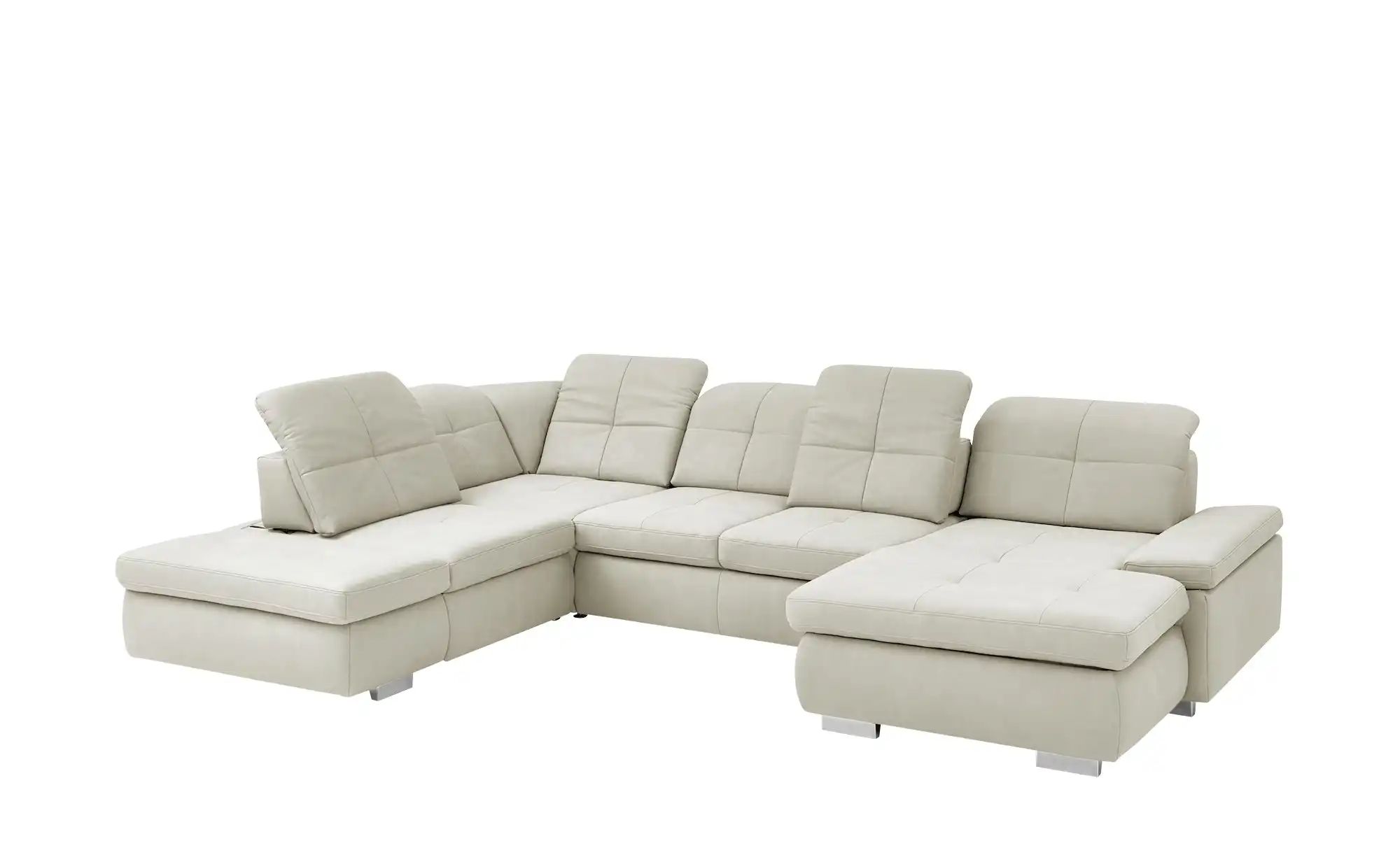 Thumbnail - Lounge Collection Wohnlandschaft aus Mikrofaser Affair ¦ weiß ¦ Maße (cm): B: 371 H: 100 T: 260.0 Polstermöbel > Sofas >...