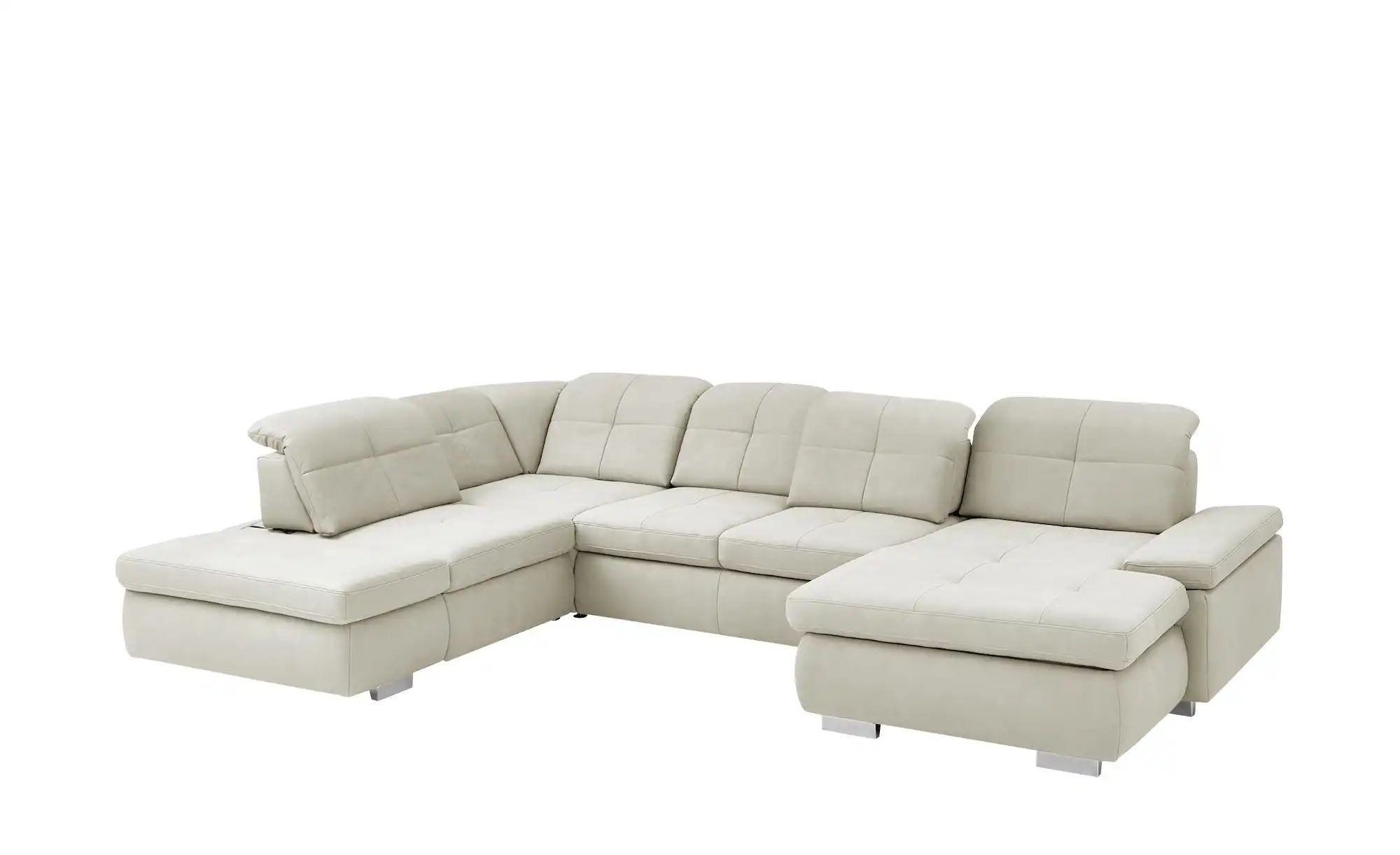 Thumbnail - Lounge Collection Wohnlandschaft aus Mikrofaser Affair ¦ weiß ¦ Maße (cm): B: 371 H: 100 T: 260.0 Polstermöbel > Sofas >...