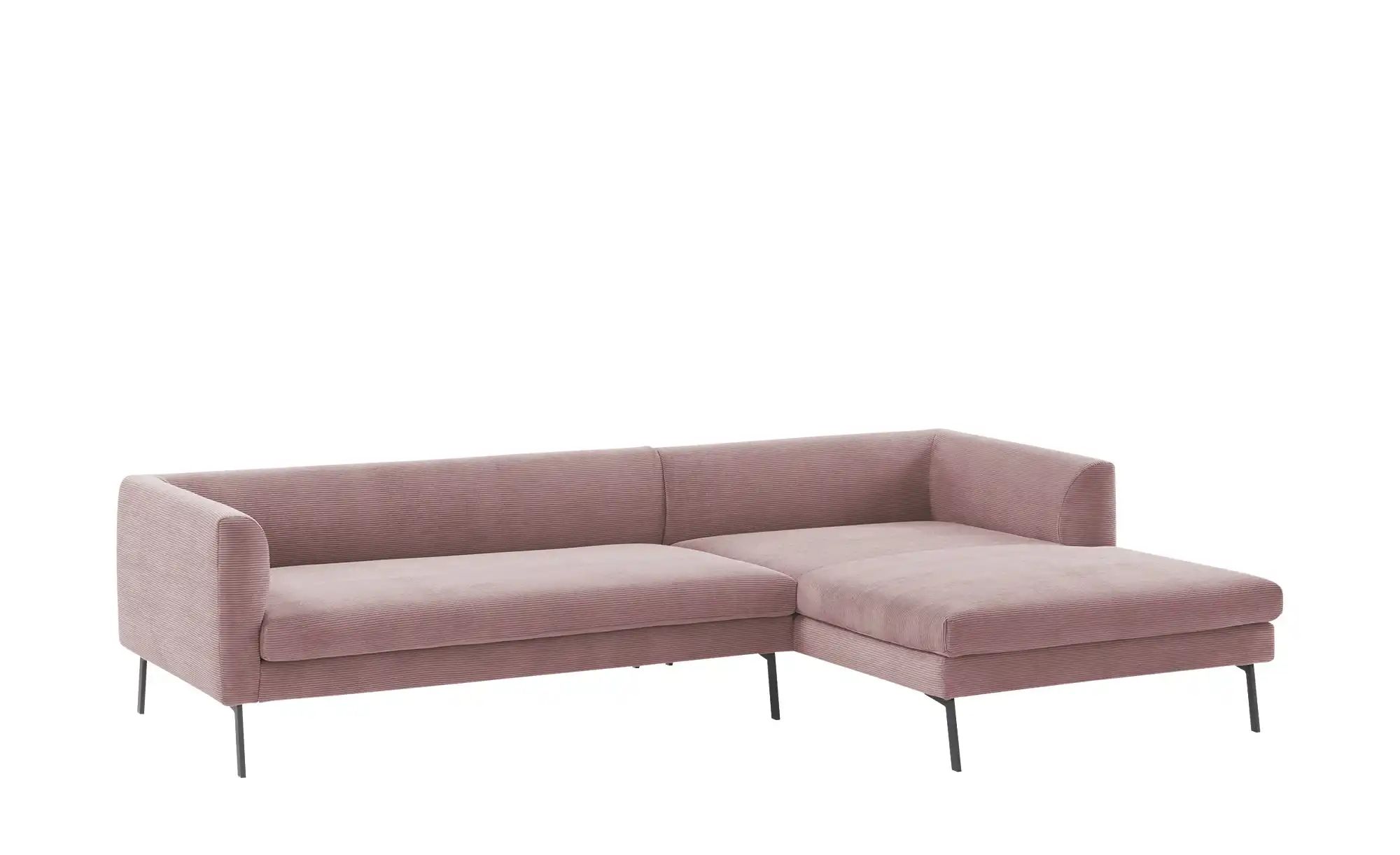 Thumbnail - Gray & Jones Ecksofa aus Cord ¦ rosa/pink ¦ Maße (cm): B: 284 H: 85 T: 178.0 Polstermöbel > Sofas > Ecksofas - Höffner