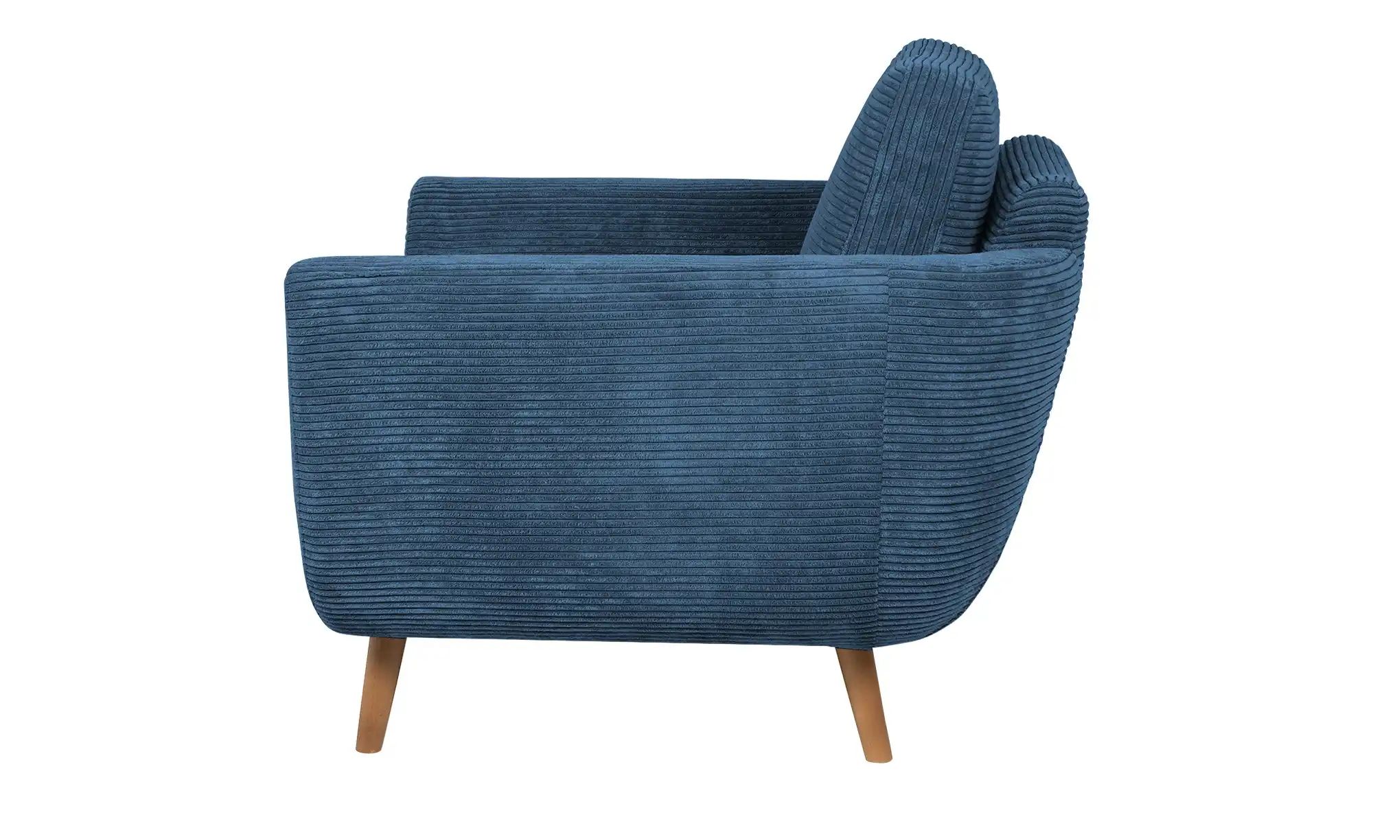 Thumbnail - SOHO Sessel  Smilla ¦ blau ¦ Maße (cm): B: 94 H: 85 T: 93.0 Polstermöbel > Sessel > Cocktailsessel - Höffner