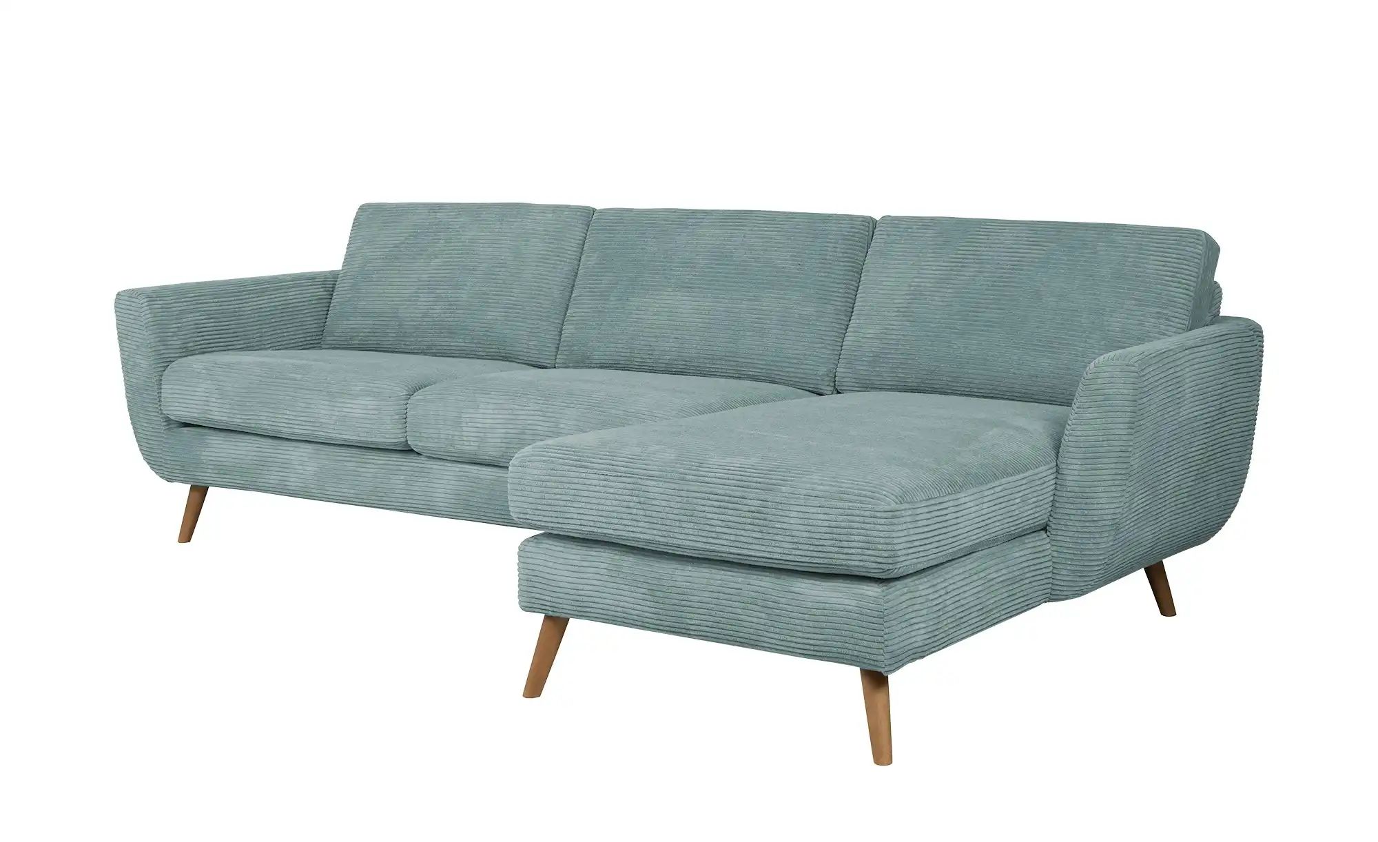 Thumbnail - SOHO Ecksofa Smilla ¦ blau ¦ Maße (cm): B: 274 H: 85 T: 156.0 Polstermöbel > Sofas > 3-Sitzer - Höffner