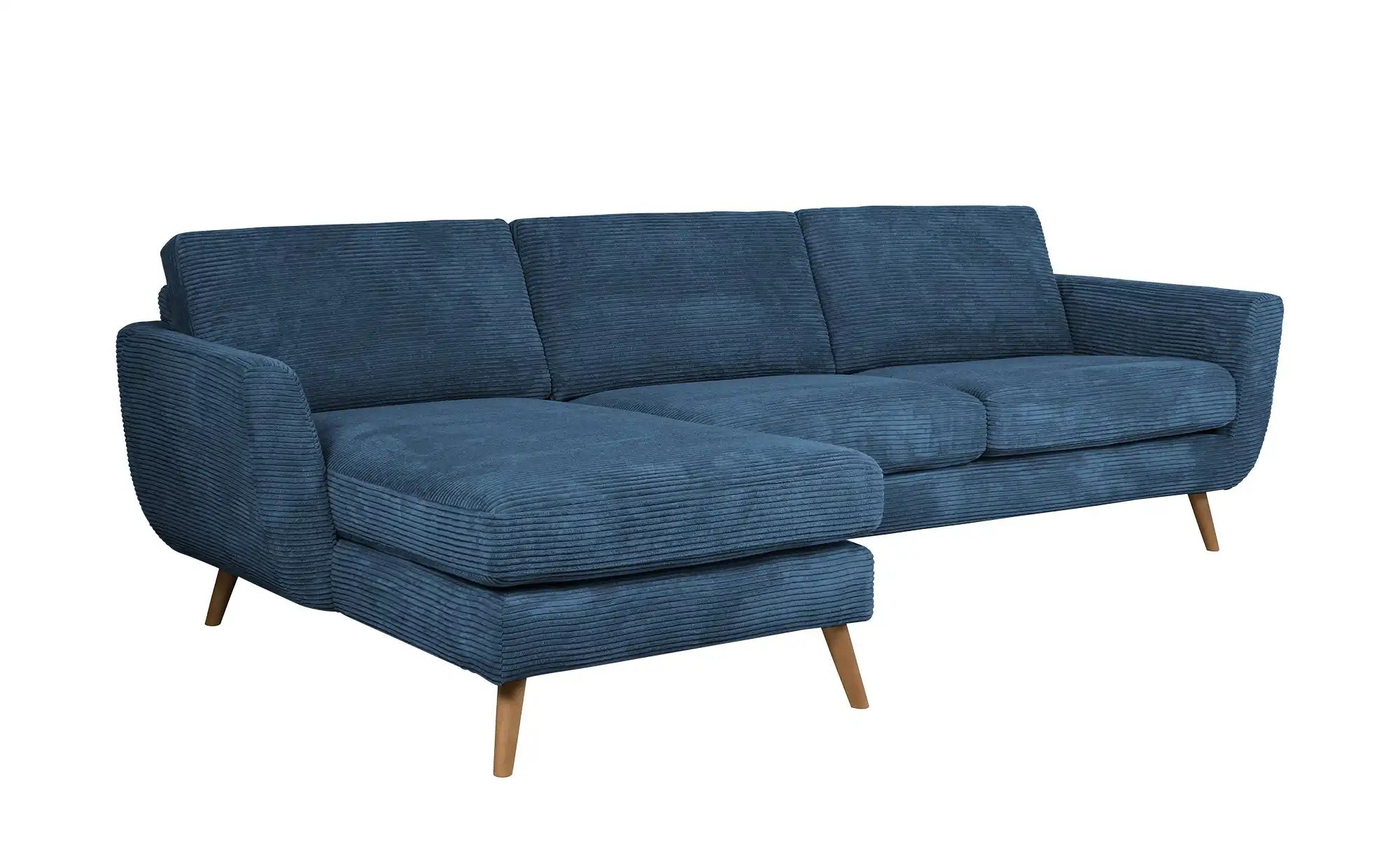 Thumbnail - SOHO Ecksofa  Smilla  ¦ blau ¦ Maße (cm): B: 274 H: 85 T: 156.0 Polstermöbel > Sofas > 3-Sitzer - Höffner