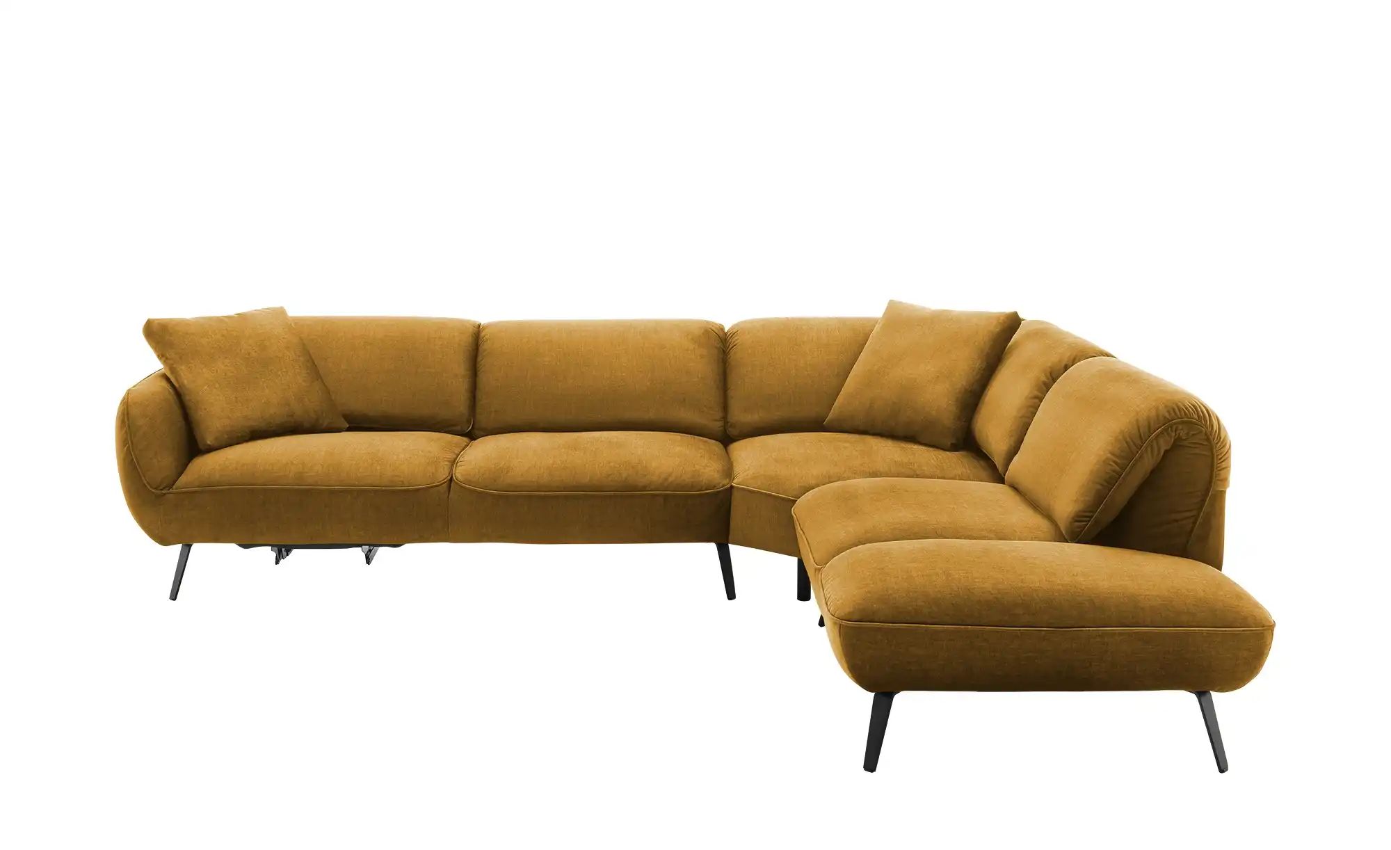 pop Ecksofa  Ventus ¦ gelb ¦ Maße (cm): B: 304 T: 246 Polstermöbel > Sofas günstig online kaufen