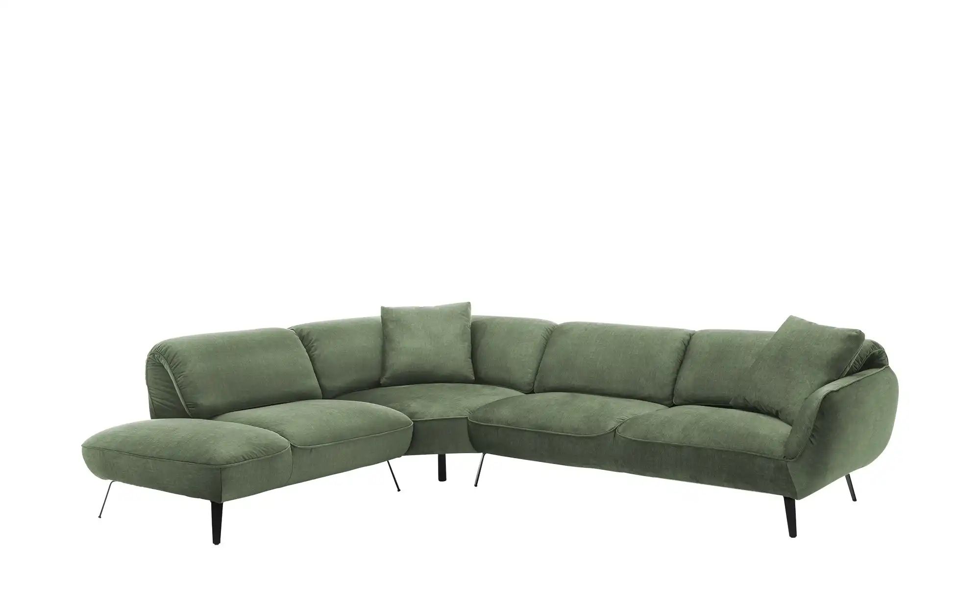 pop Ecksofa  Ventus ¦ grün ¦ Maße (cm): B: 304 T: 246 Polstermöbel > Sofas günstig online kaufen