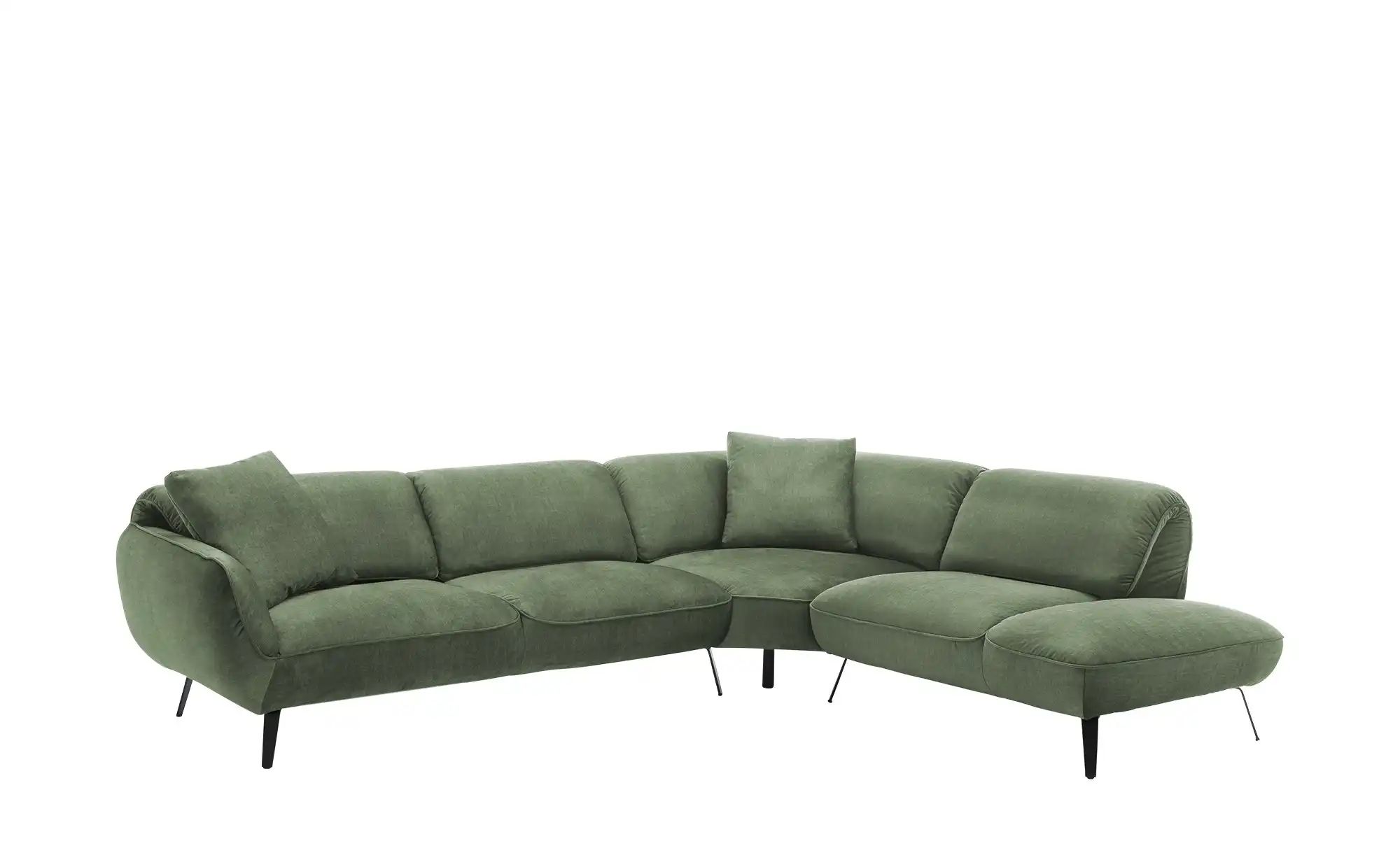 pop Ecksofa  Ventus ¦ grün ¦ Maße (cm): B: 304 T: 246 Polstermöbel > Sofas günstig online kaufen