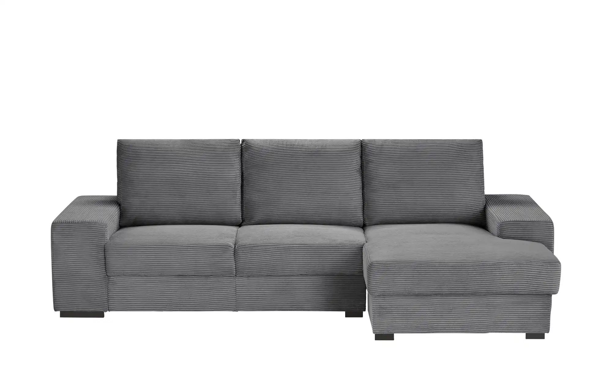 Ecksofa  Renée ¦ grau ¦ Maße (cm): B: 276 H: 92 T: 146 Polstermöbel > Sofas günstig online kaufen