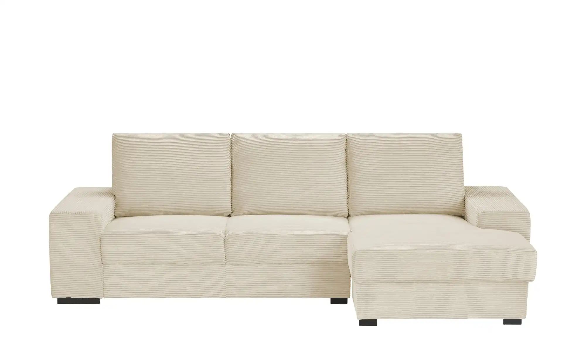 Ecksofa  Renée ¦ creme ¦ Maße (cm): B: 276 H: 92 T: 146 Polstermöbel > Sofa günstig online kaufen