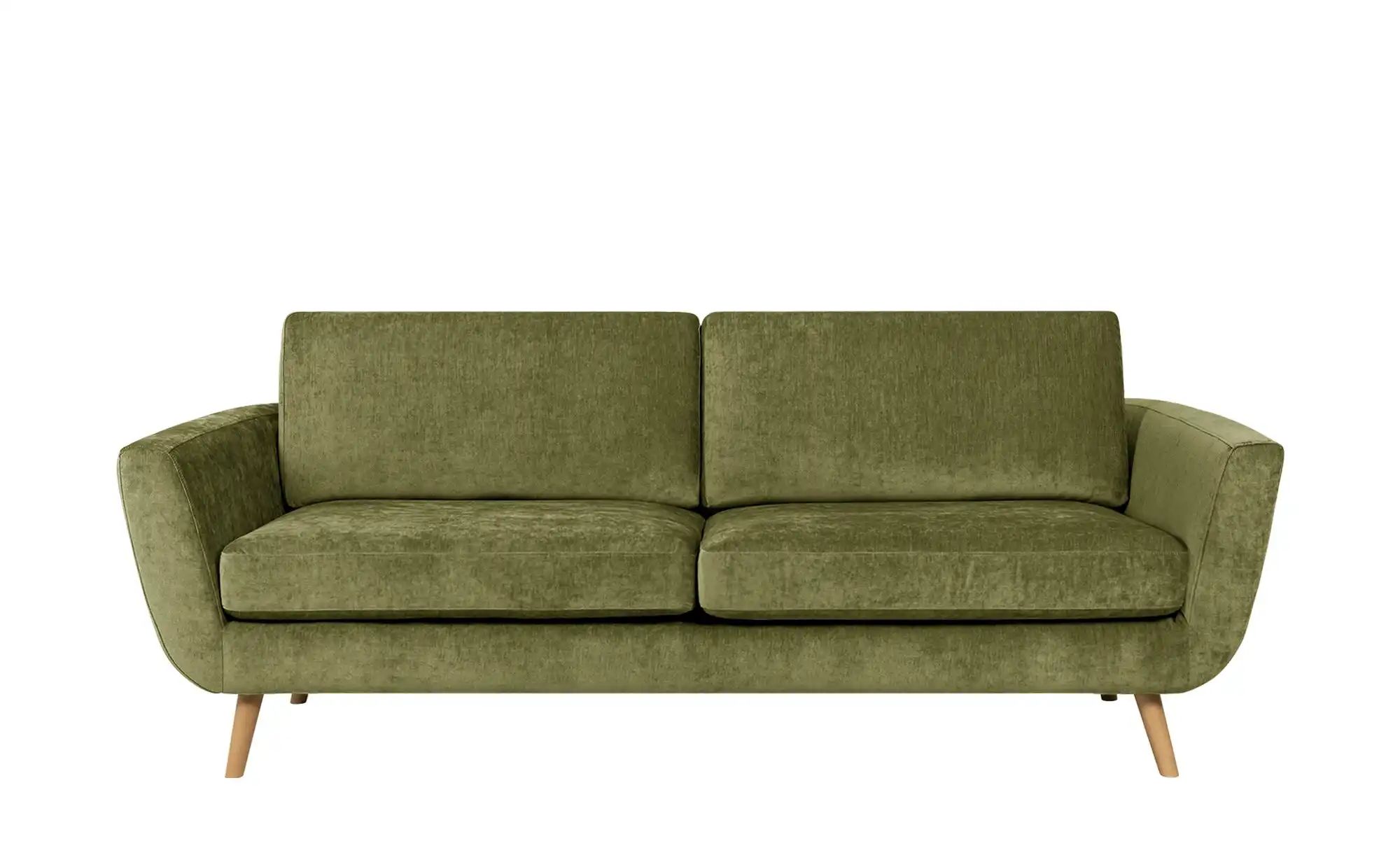 SOHO Sofa  Smilla ¦ grün ¦ Maße (cm): B: 217 H: 85 T: 93 Polstermöbel > Sof günstig online kaufen