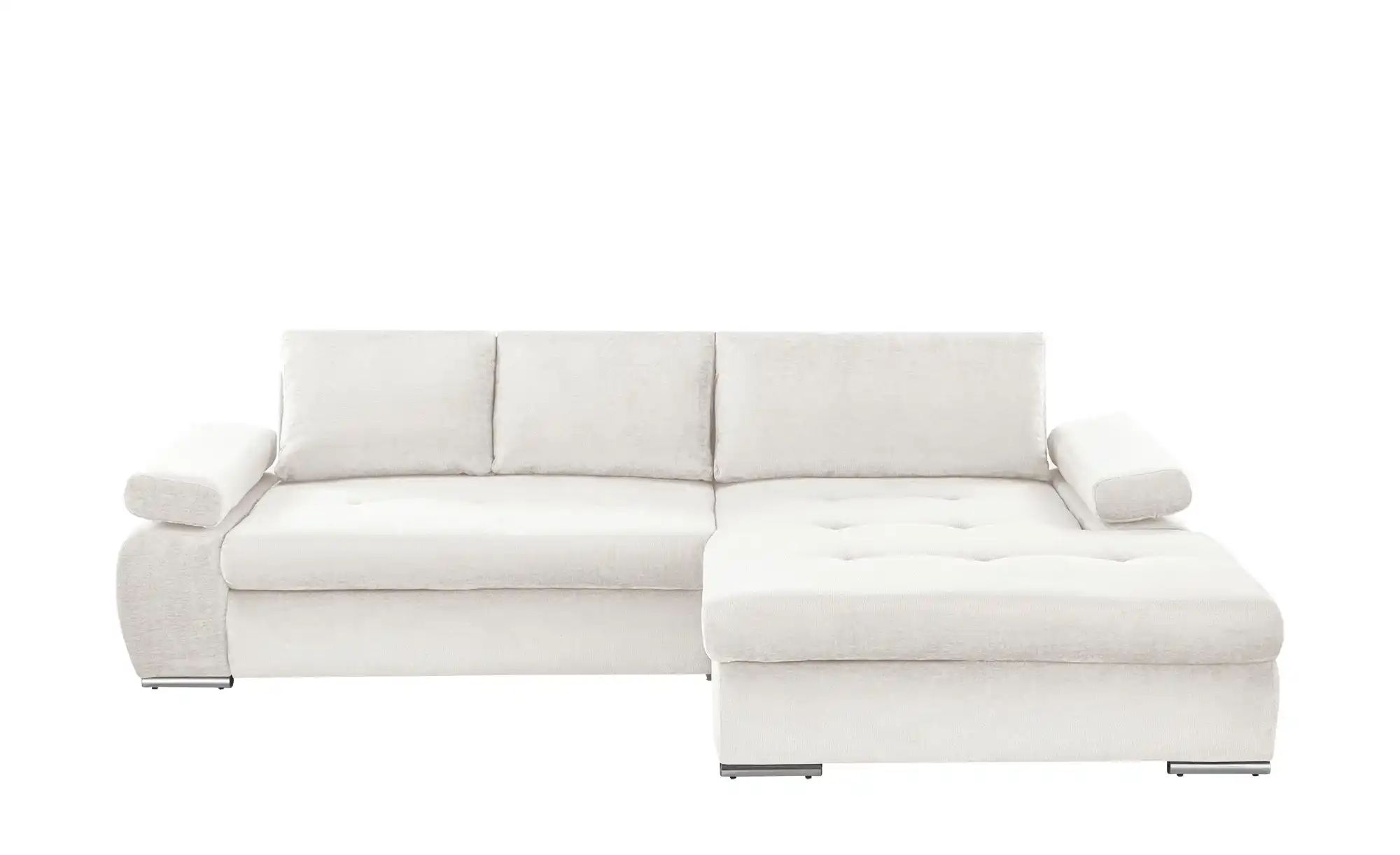 smart Ecksofa  Ibby ¦ weiß ¦ Maße (cm): B: 294 H: 73 T: 173 Polstermöbel > günstig online kaufen