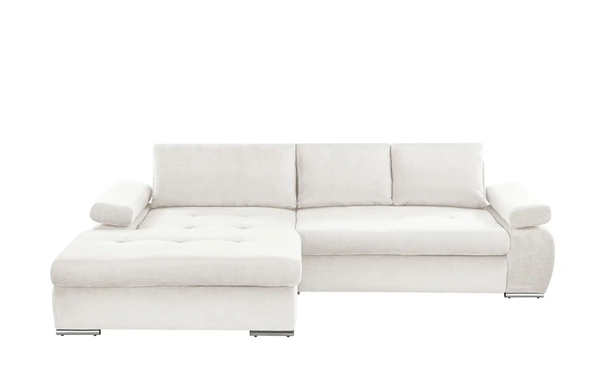 smart Ecksofa  Ibby ¦ weiß ¦ Maße (cm): B: 294 H: 73 T: 173 Polstermöbel > günstig online kaufen