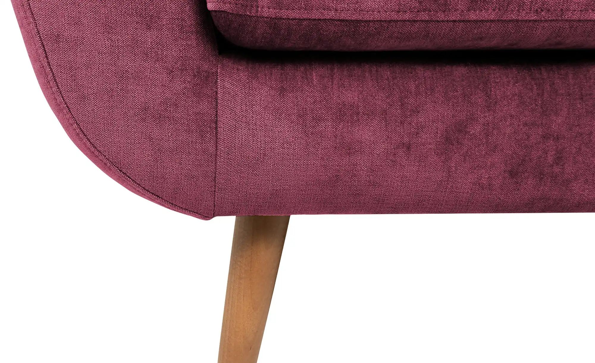 Thumbnail - SOHO Sofa Smilla ¦ rot ¦ Maße (cm): B: 217 H: 85 T: 93.0 Polstermöbel > Sofas > 3-Sitzer - Höffner
