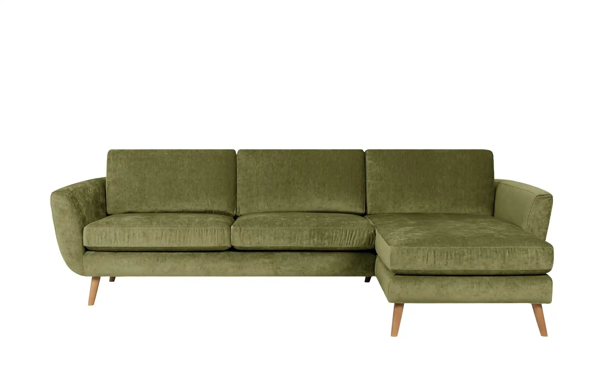 SOHO Ecksofa  Smilla ¦ grün ¦ Maße (cm): B: 274 H: 85 T: 156 Polstermöbel > günstig online kaufen