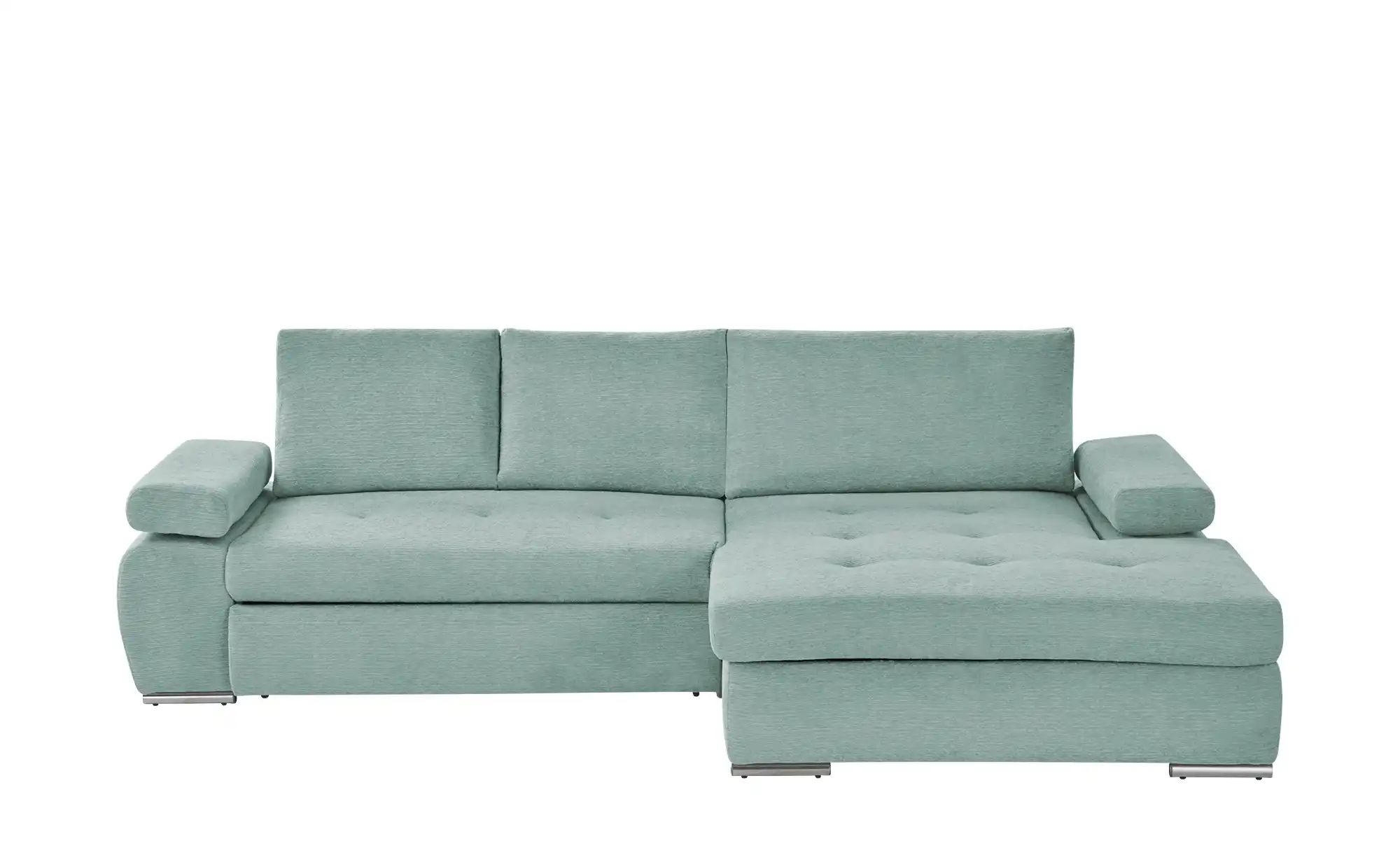 smart Ecksofa  Ibby ¦ grün ¦ Maße (cm): B: 294 H: 73 T: 173 Polstermöbel > günstig online kaufen