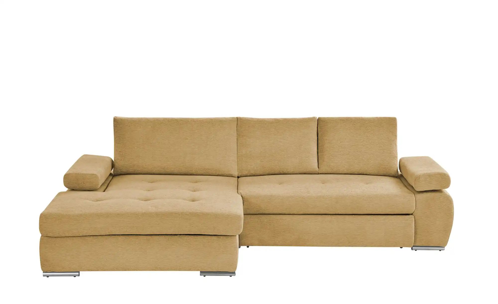 smart Ecksofa  Ibby ¦ gelb ¦ Maße (cm): B: 294 H: 73 T: 173 Polstermöbel > günstig online kaufen