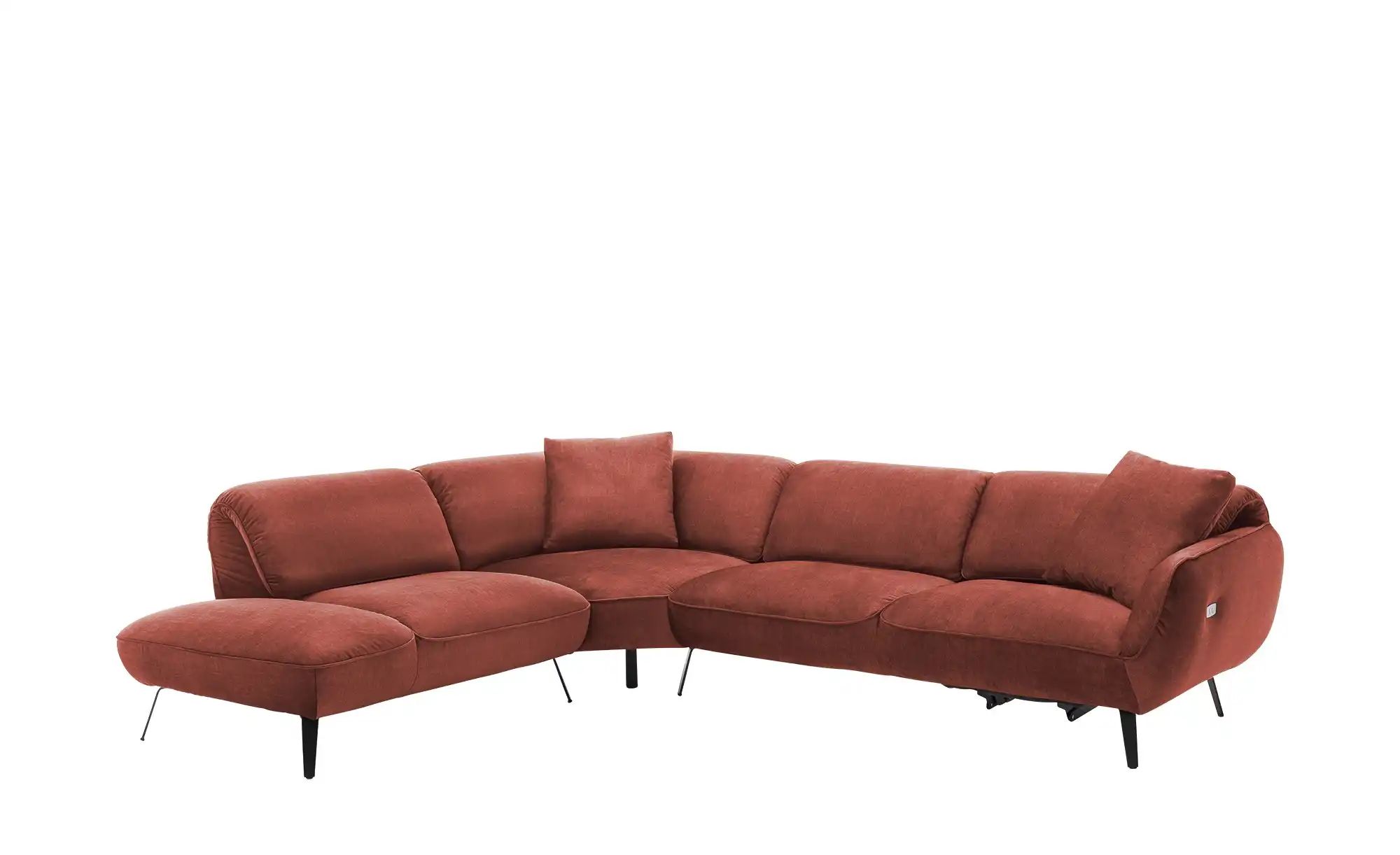 pop Ecksofa  Ventus ¦ rot ¦ Maße (cm): B: 304 T: 246 Polstermöbel > Sofas > günstig online kaufen