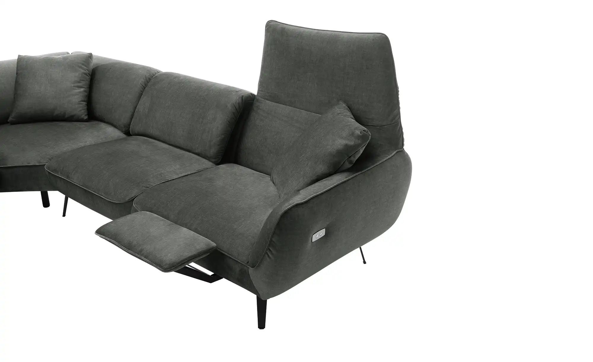 Thumbnail - pop Ecksofa  Ventus ¦ grau ¦ Maße (cm): B: 304 T: 246.0 Polstermöbel > Sofas > Ecksofas - Höffner