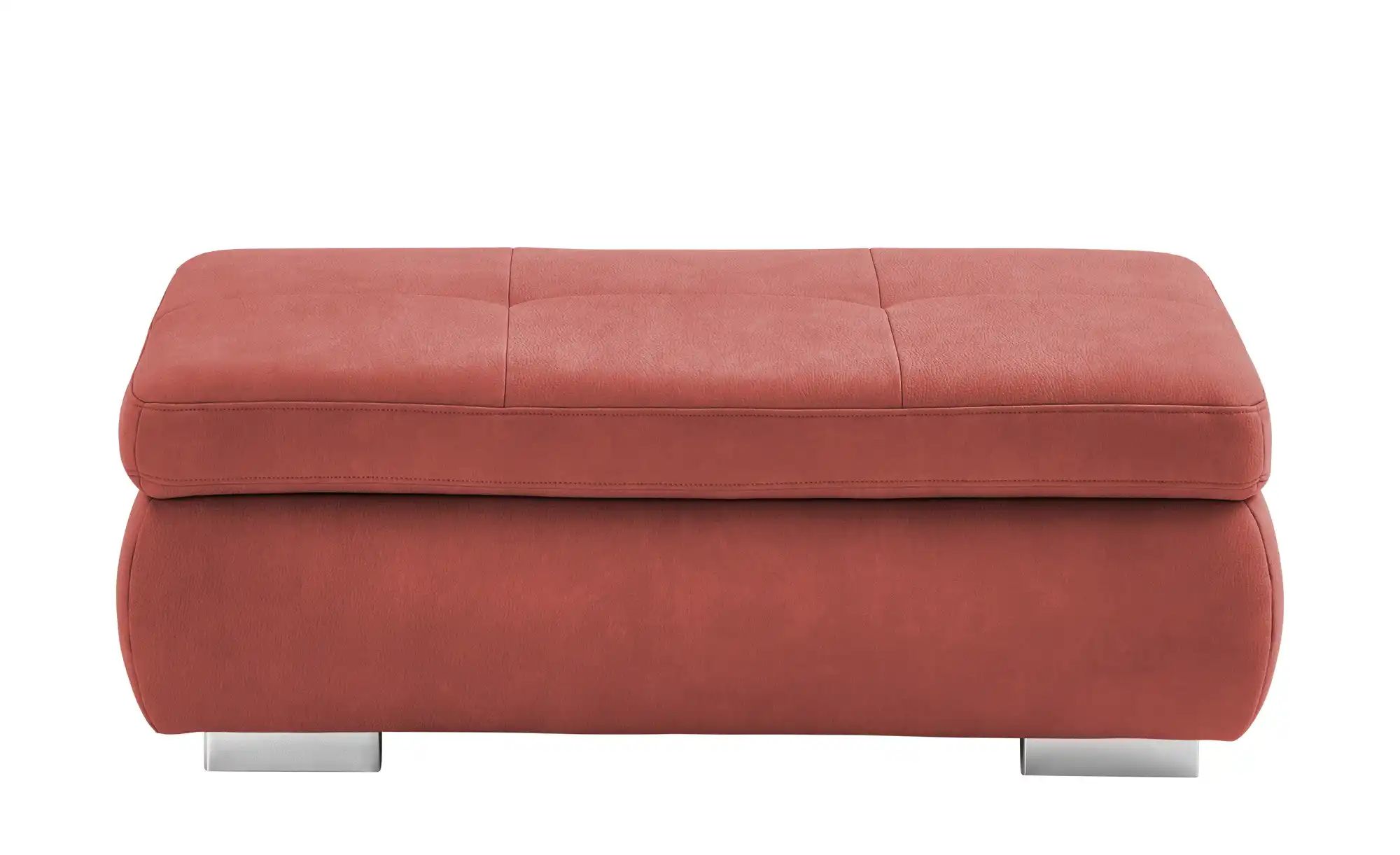 Thumbnail - Lounge Collection XXL- Hocker aufklappbar Affair ¦ rot ¦ Maße (cm): B: 129 T: 64.0 Polstermöbel > Hocker - Höffner