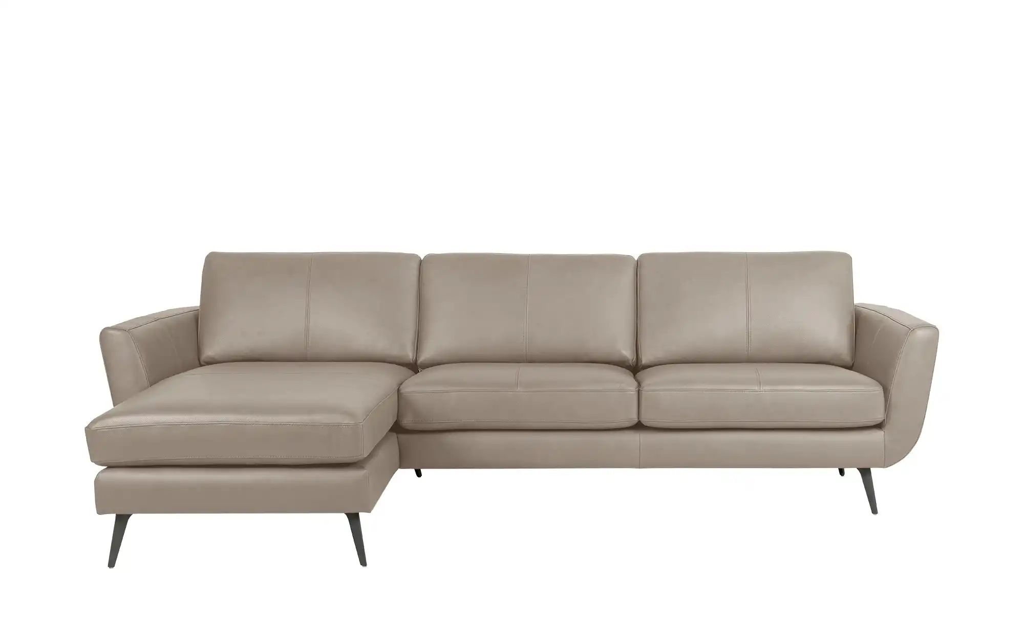 SOHO Ecksofa  Smile Day Leder ¦ braun ¦ Maße (cm): B: 274 H: 85 T: 156 Pols günstig online kaufen