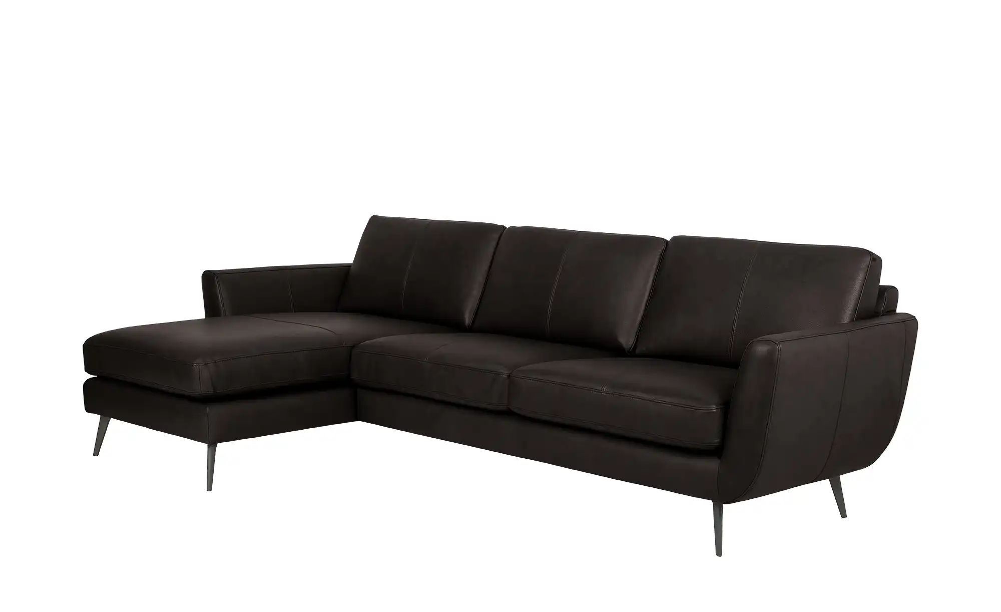 SOHO Ecksofa  Smile Day Leder ¦ braun ¦ Maße (cm): B: 274 H: 85 T: 156 Pols günstig online kaufen