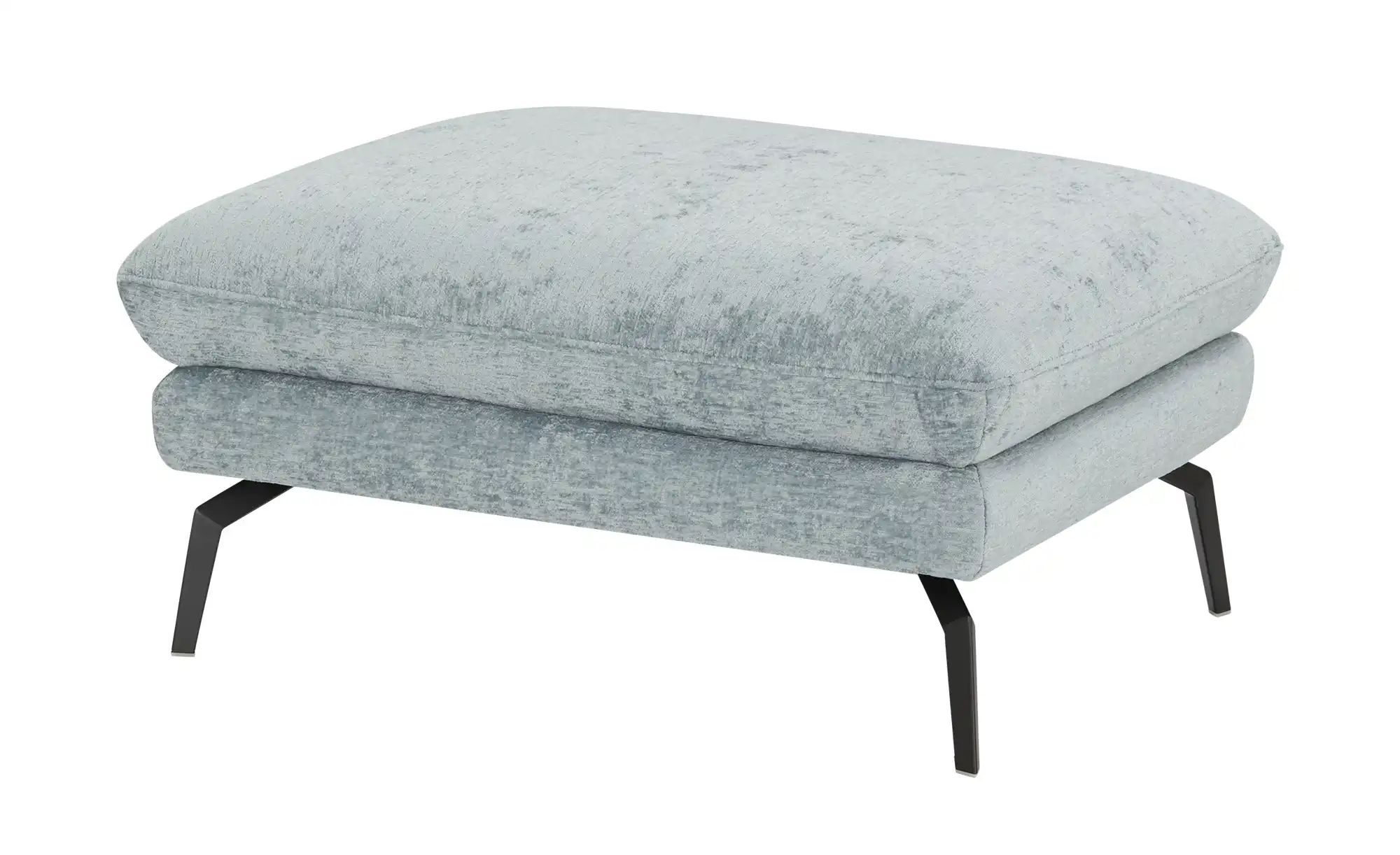 Hocker ¦ blau ¦ Maße (cm): B: 90 H: 45 T: 68 Polstermöbel > Hocker - Höffne günstig online kaufen