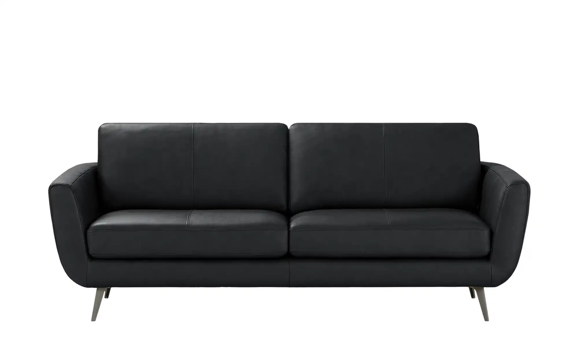 SOHO Ledersofa  Smilla ¦ schwarz ¦ Maße (cm): B: 228 H: 85 T: 93 Polstermöb günstig online kaufen