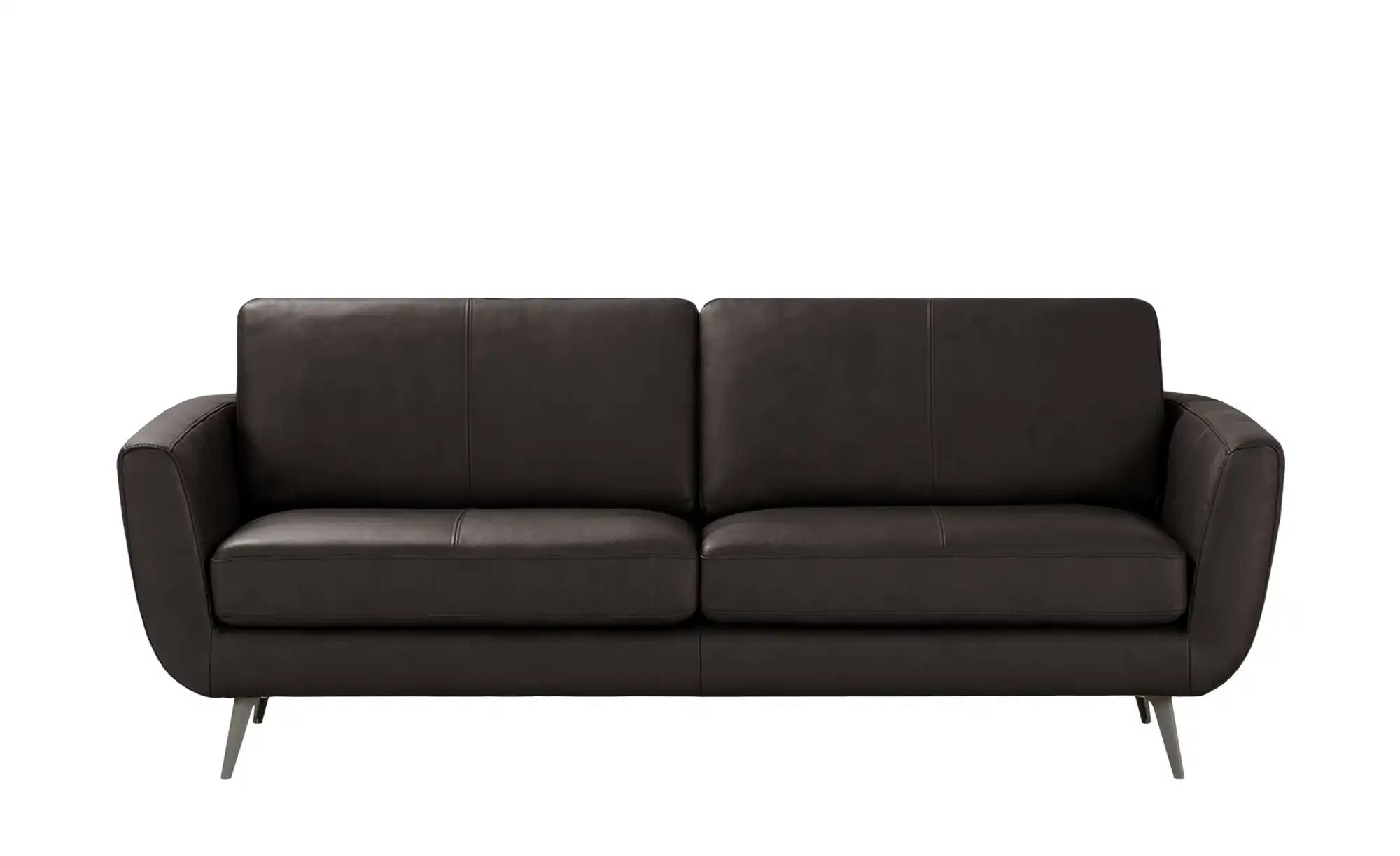 SOHO Ledersofa  Smilla ¦ braun ¦ Maße (cm): B: 217 H: 85 T: 93 Polstermöbel günstig online kaufen