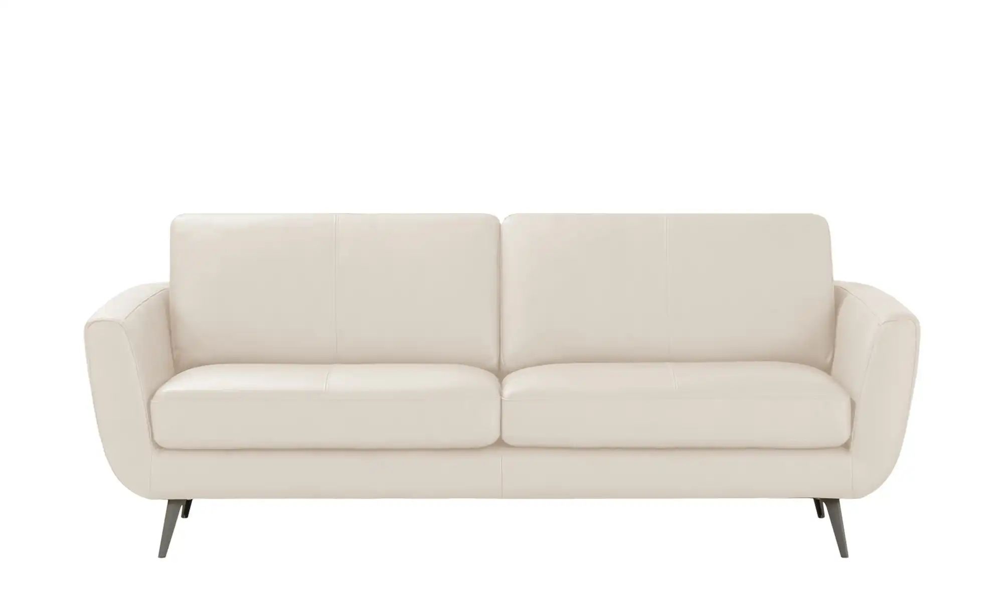 SOHO Ledersofa  Smilla ¦ weiß ¦ Maße (cm): B: 217 H: 85 T: 93 Polstermöbel günstig online kaufen