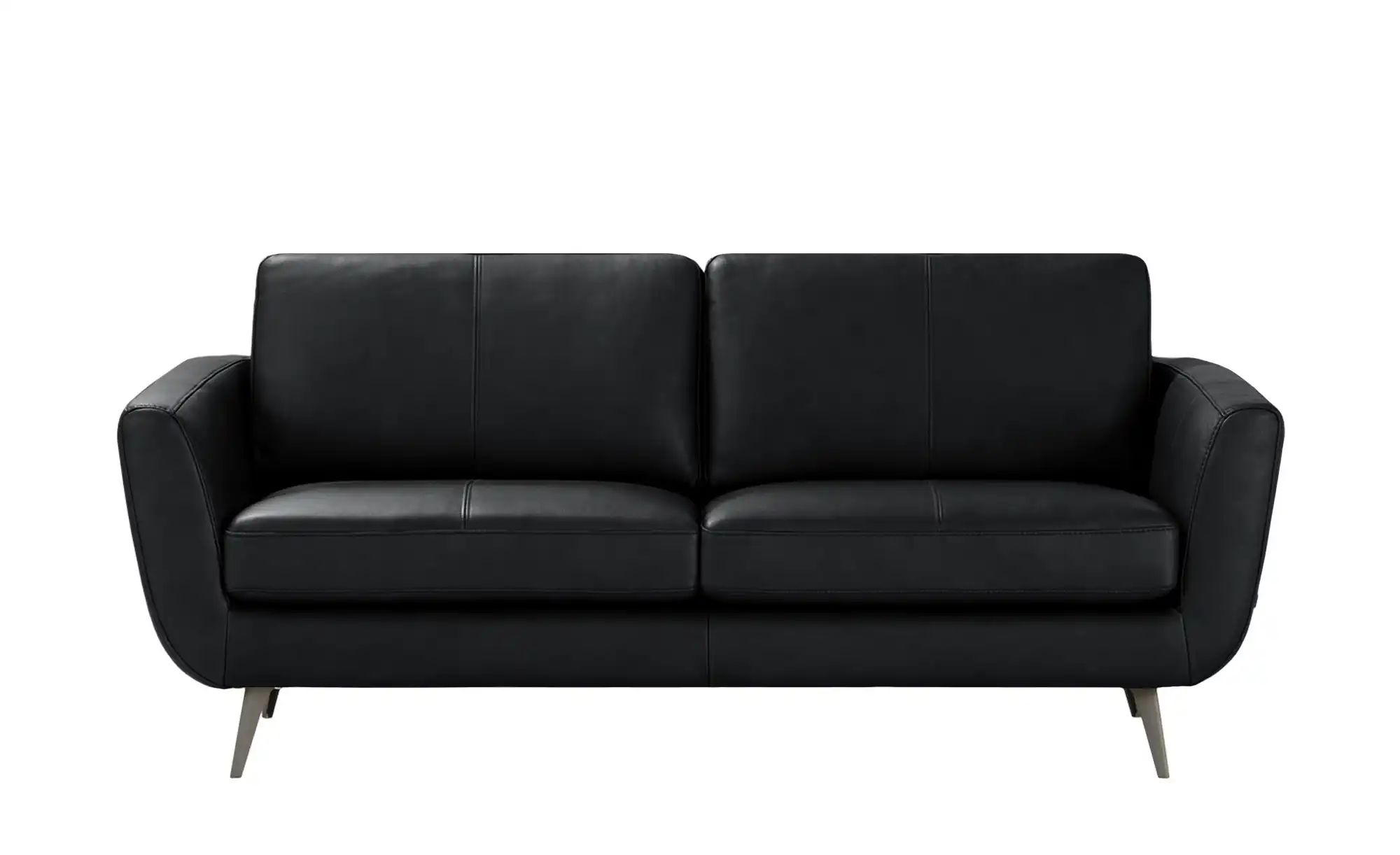 SOHO Ledersofa  Smilla ¦ schwarz ¦ Maße (cm): B: 197 H: 85 T: 93 Polstermöb günstig online kaufen