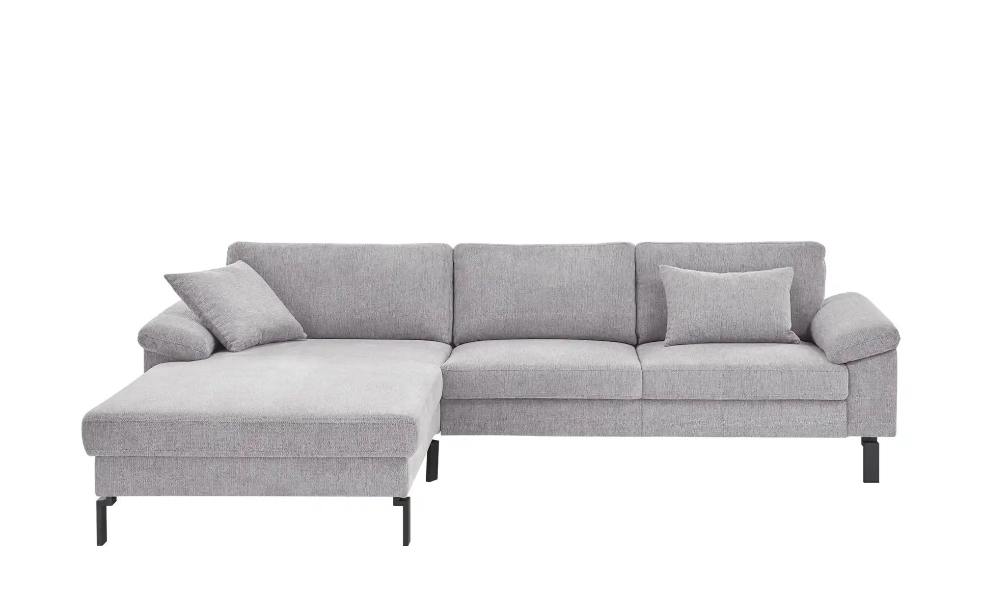 Max Schelling Ecksofa   Maximum ¦ silber ¦ Maße (cm): B: 255 H: 89 T: 194 P günstig online kaufen