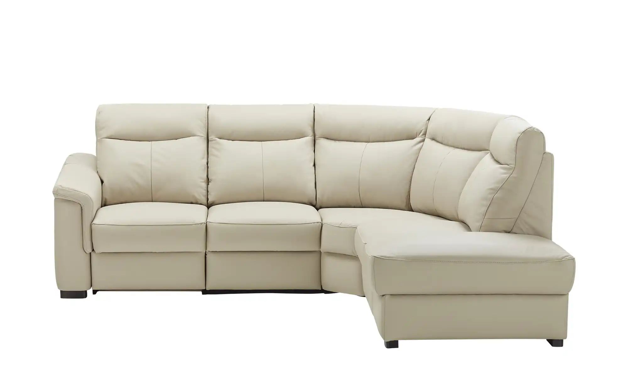 uno Ecksofa Leder und Kunstleder Barcelona ¦ beige ¦ Maße (cm): B: 229 H: 9 günstig online kaufen