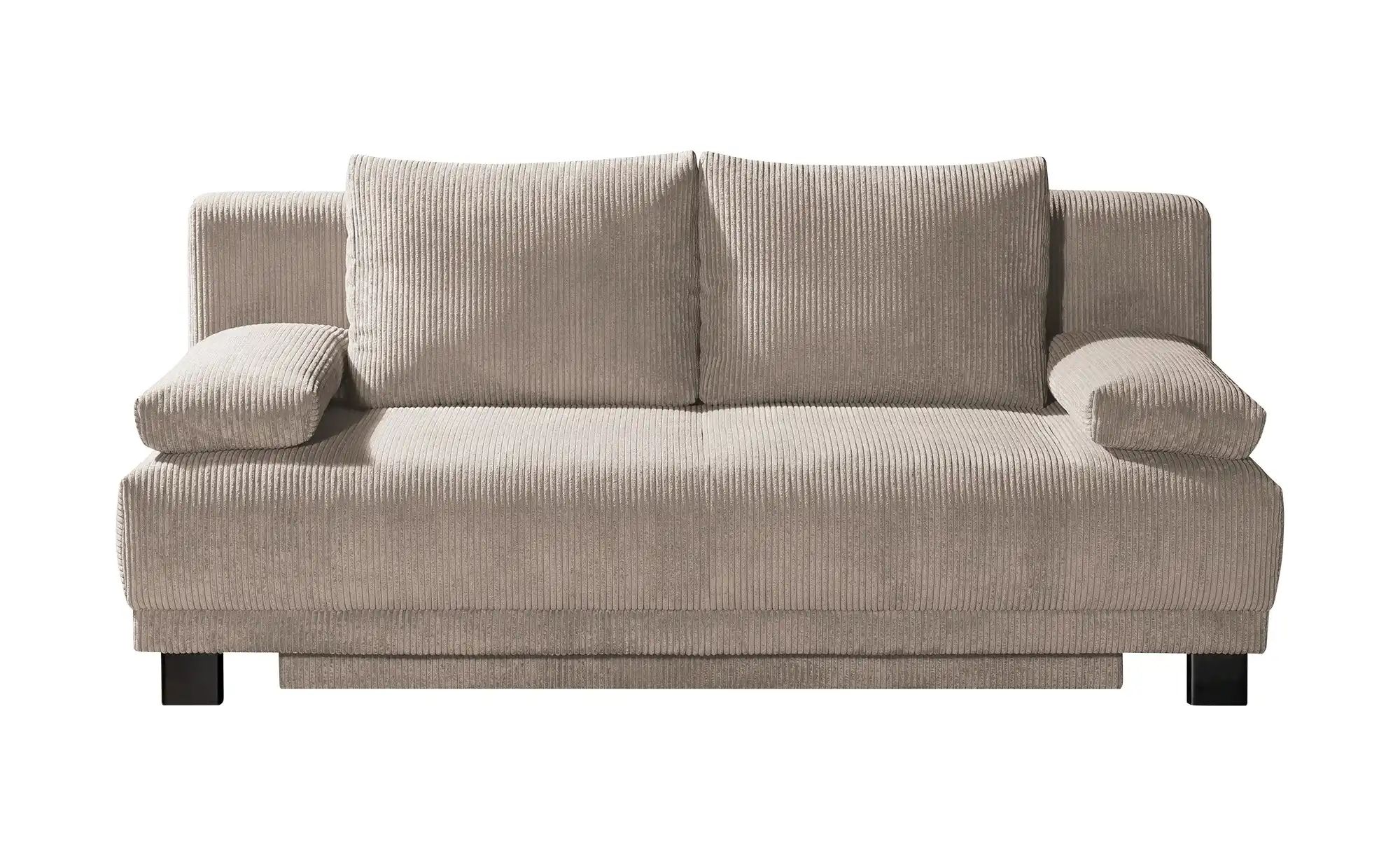 Schlafsofa aus Cord Luna ¦ braun ¦ Maße (cm): B: 200 H: 89 T: 96 Polstermöb günstig online kaufen