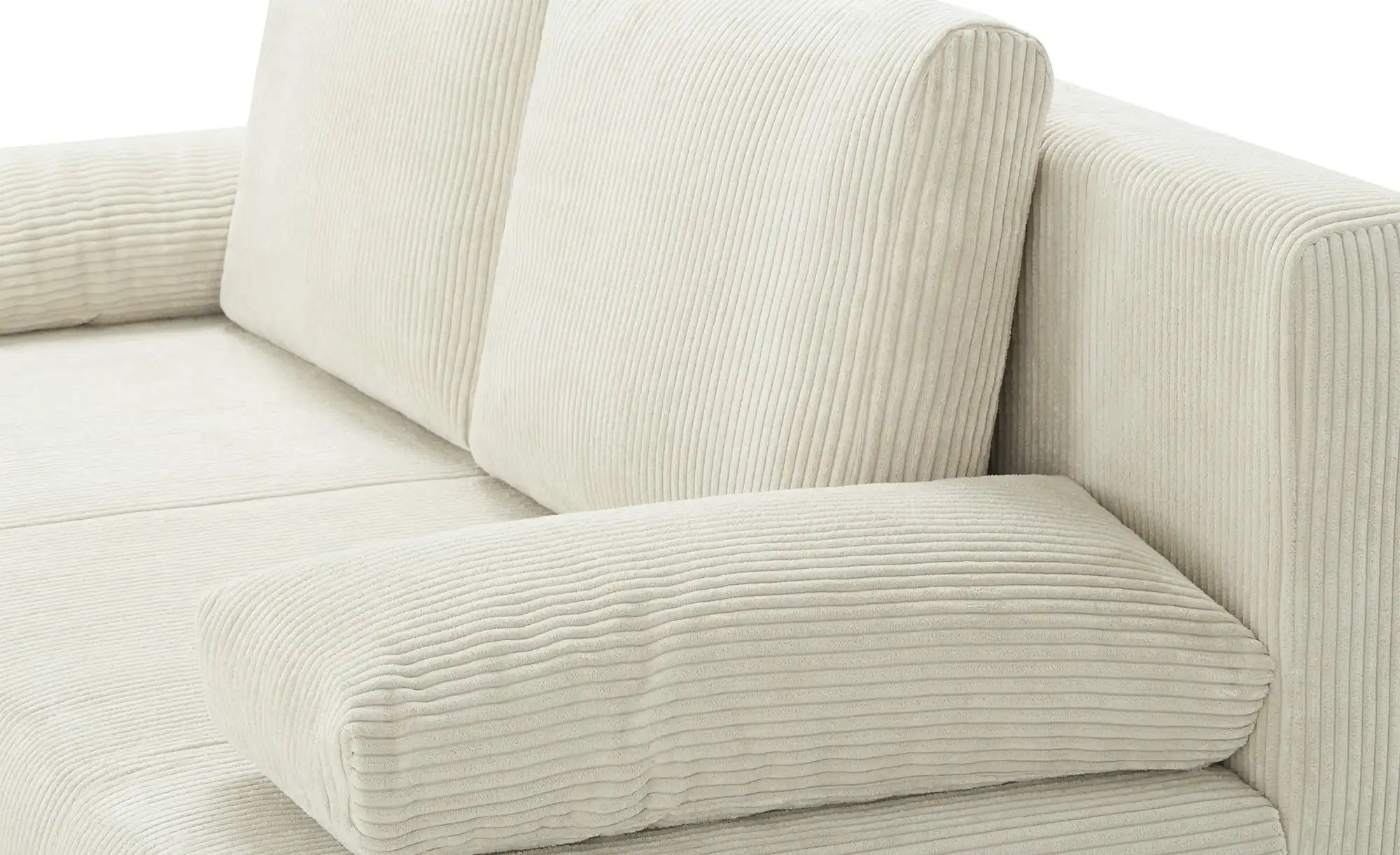 Schlafsofa aus Cord Luna ¦ beige ¦ Maße (cm): B: 200 H: 89 T: 96 Polstermöb günstig online kaufen