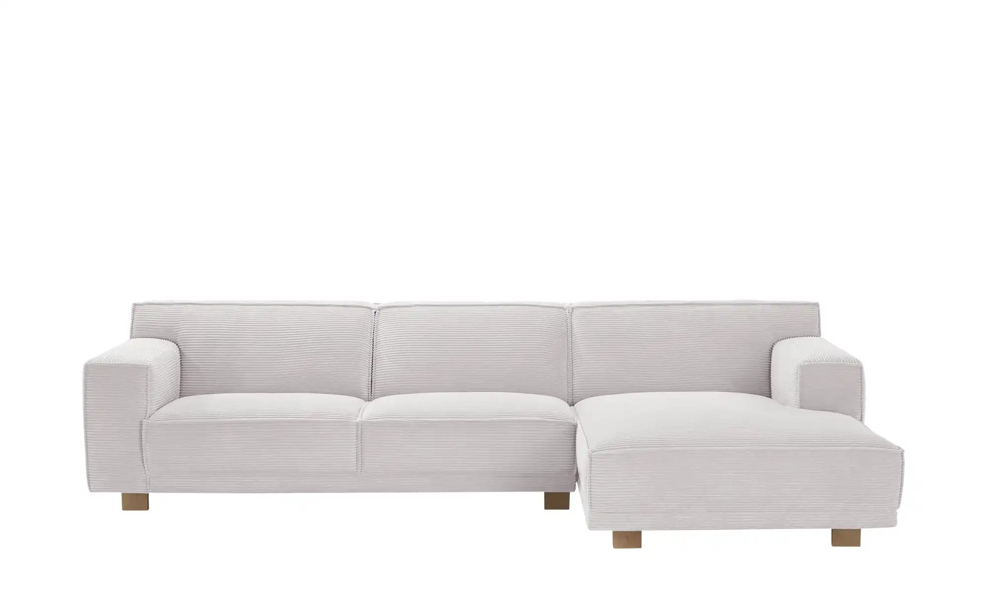 SOHO Ecksofa Cord Weiß Trenisha ¦ beige ¦ Maße (cm): B: 301 H: 74 T: 160 Po günstig online kaufen