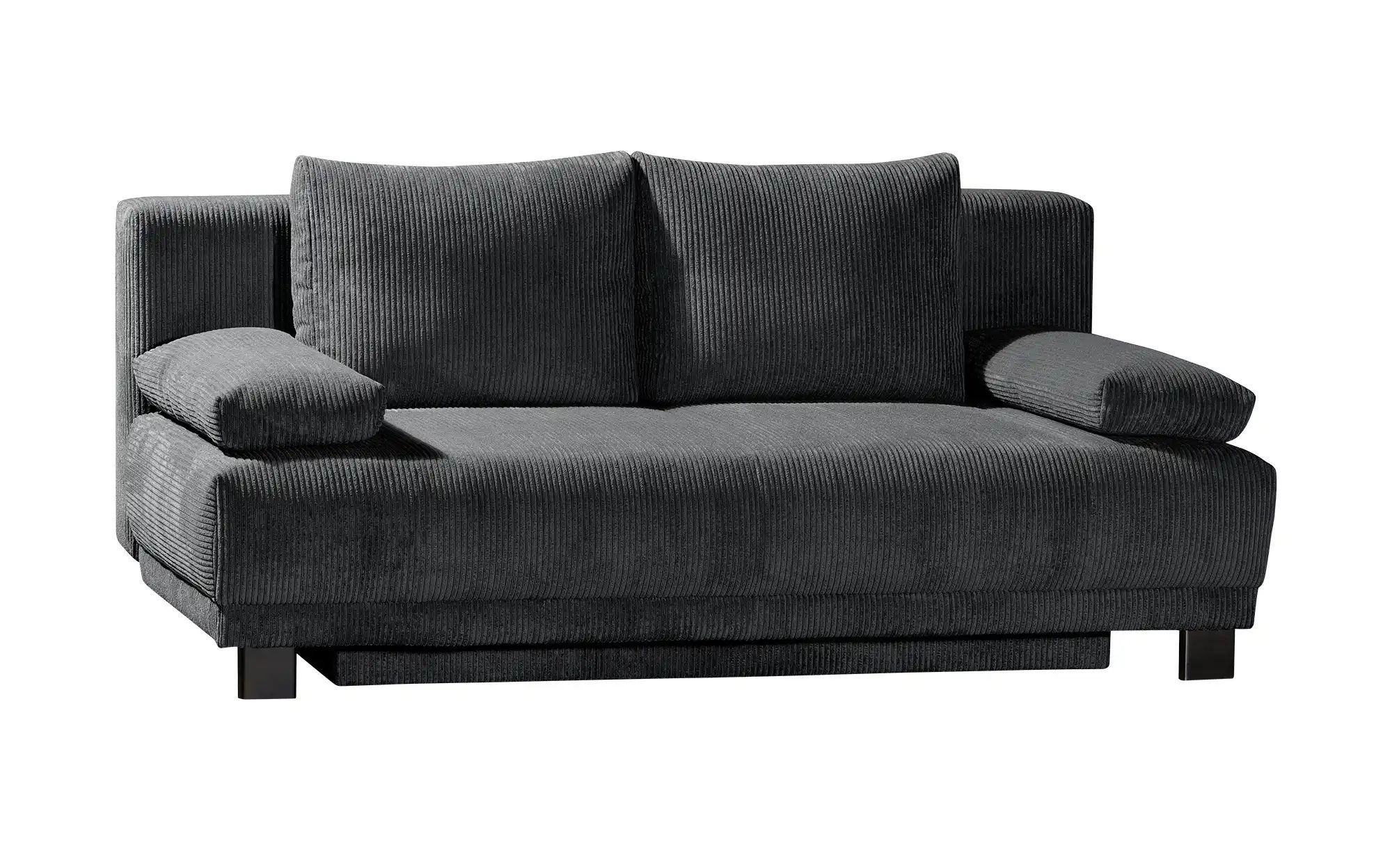 Schlafsofa aus Cord Luna ¦ grau ¦ Maße (cm): B: 200 H: 89 T: 96 Polstermöbe günstig online kaufen