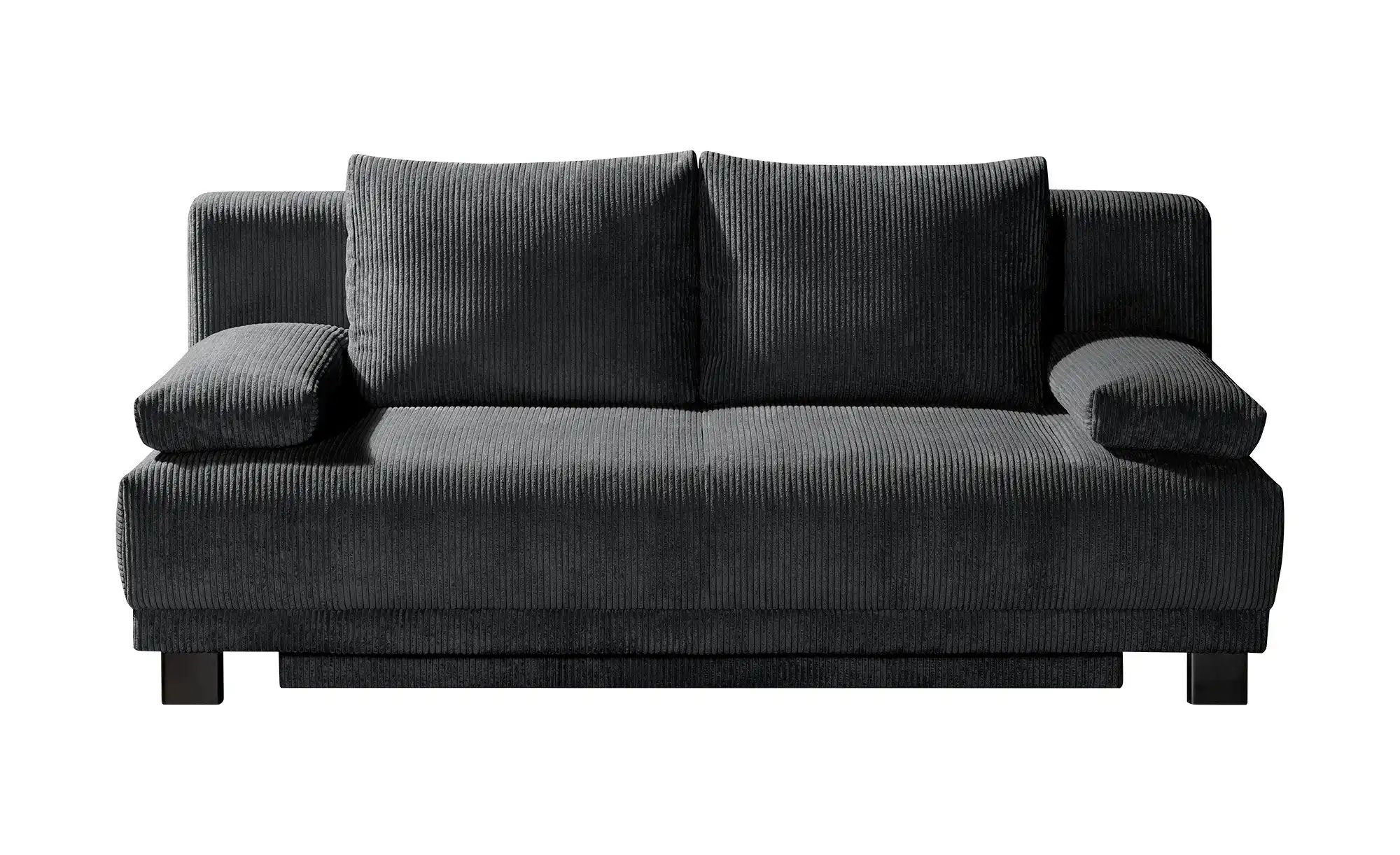 Schlafsofa aus Cord Luna ¦ grau ¦ Maße (cm): B: 200 H: 89 T: 96 Polstermöbe günstig online kaufen