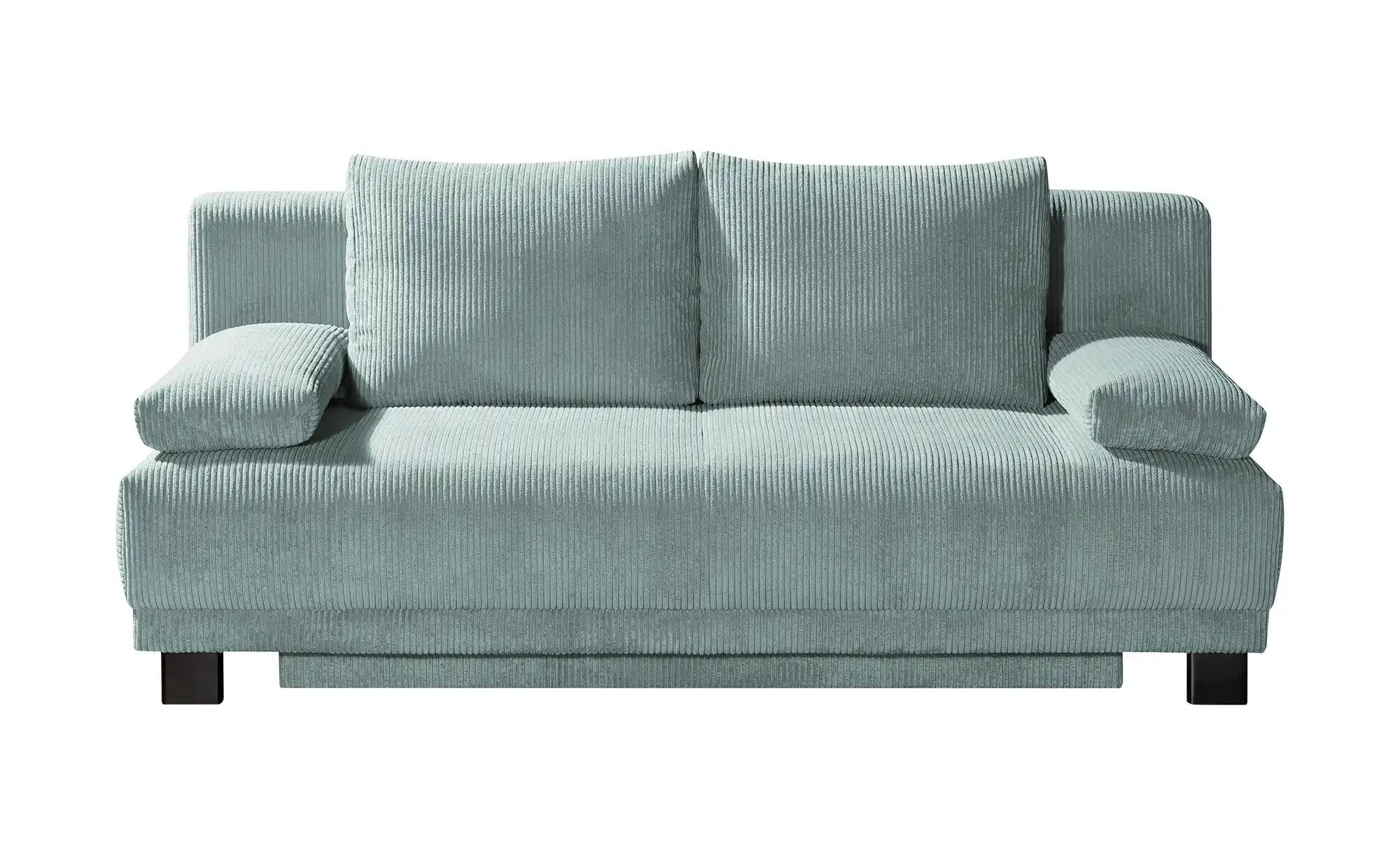 Schlafsofa aus Cord Luna ¦ blau ¦ Maße (cm): B: 200 H: 89 T: 96 Polstermöbe günstig online kaufen