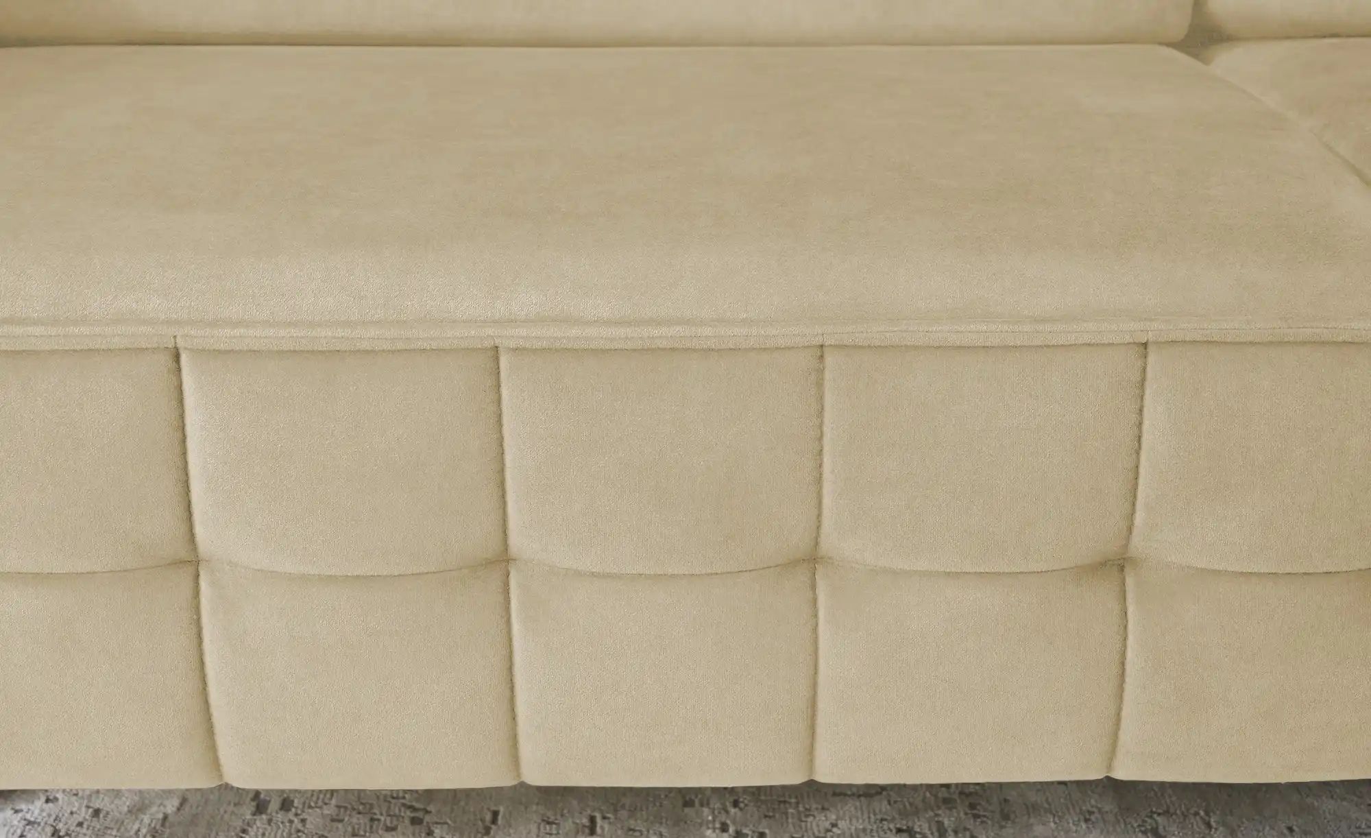 smart Schlafsofa mit verstellbaren Kopfstützen Momoka ¦ beige ¦ Maße (cm): günstig online kaufen