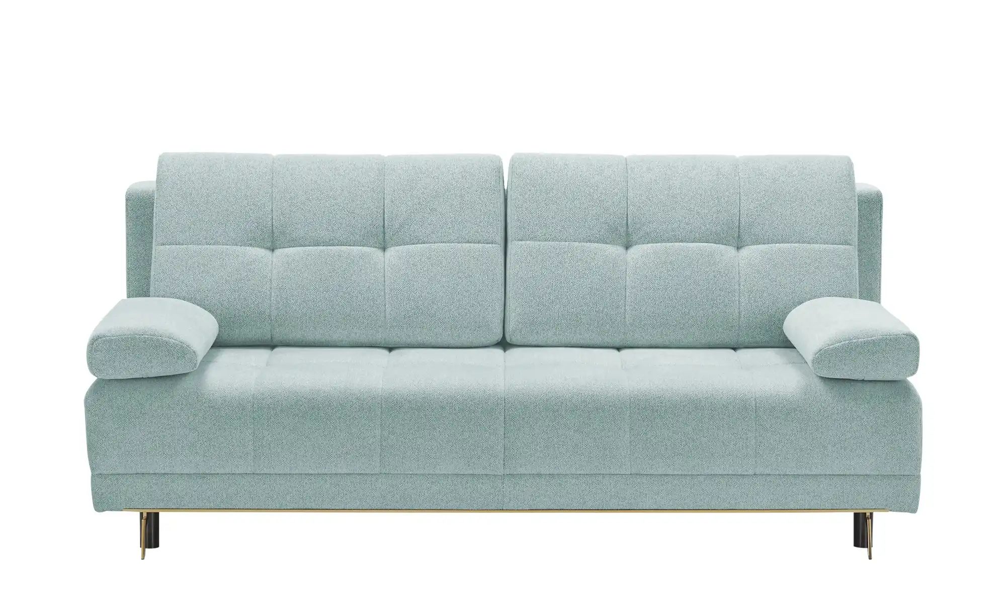 smart Schlafsofa  Celina ¦ grün ¦ Maße (cm): B: 201 H: 95 T: 108.0 Polsterm günstig online kaufen